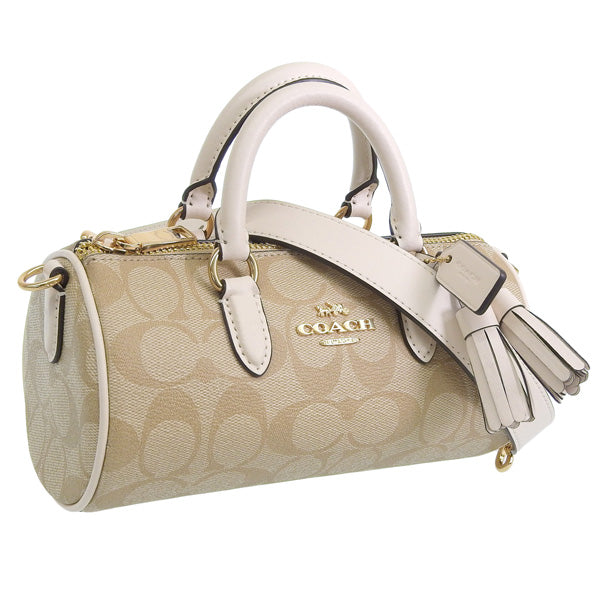 コーチ COACH バッグ,ベージュ