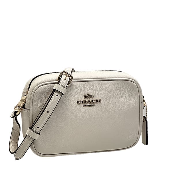 ★上品！送料関税込★COACH マディソン 34mm シルバーステンレス COACH コーチ CA.64.7.95.1615 ステンレス ホワイト ラバー