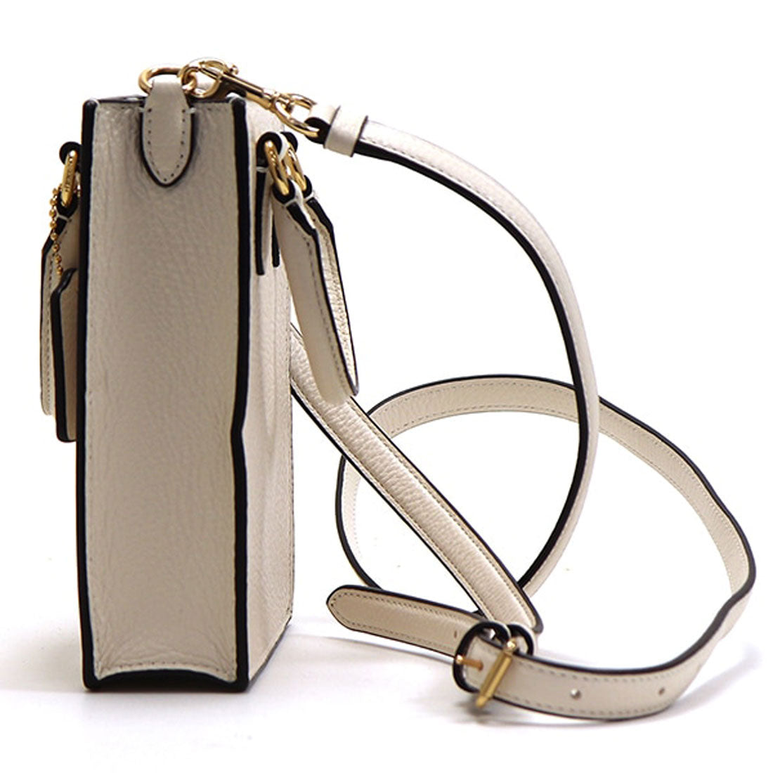 Coach COACH Coach Mini Handbag for Women COACH 2Way Shoulder Bag North South Mini Tote Chalk CJ500 IMCHK