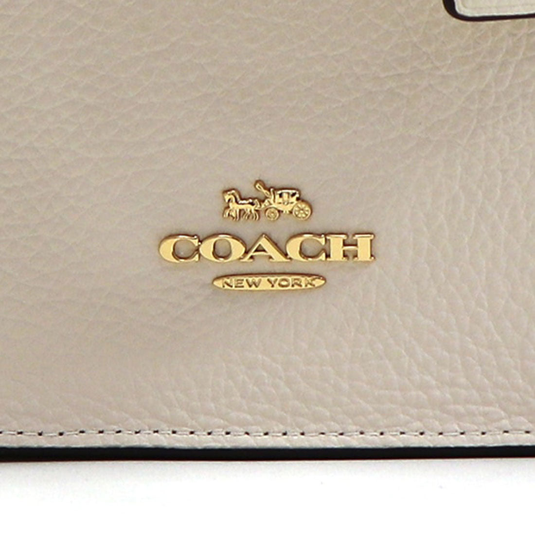Coach COACH Coach Mini Handbag for Women COACH 2Way Shoulder Bag North South Mini Tote Chalk CJ500 IMCHK