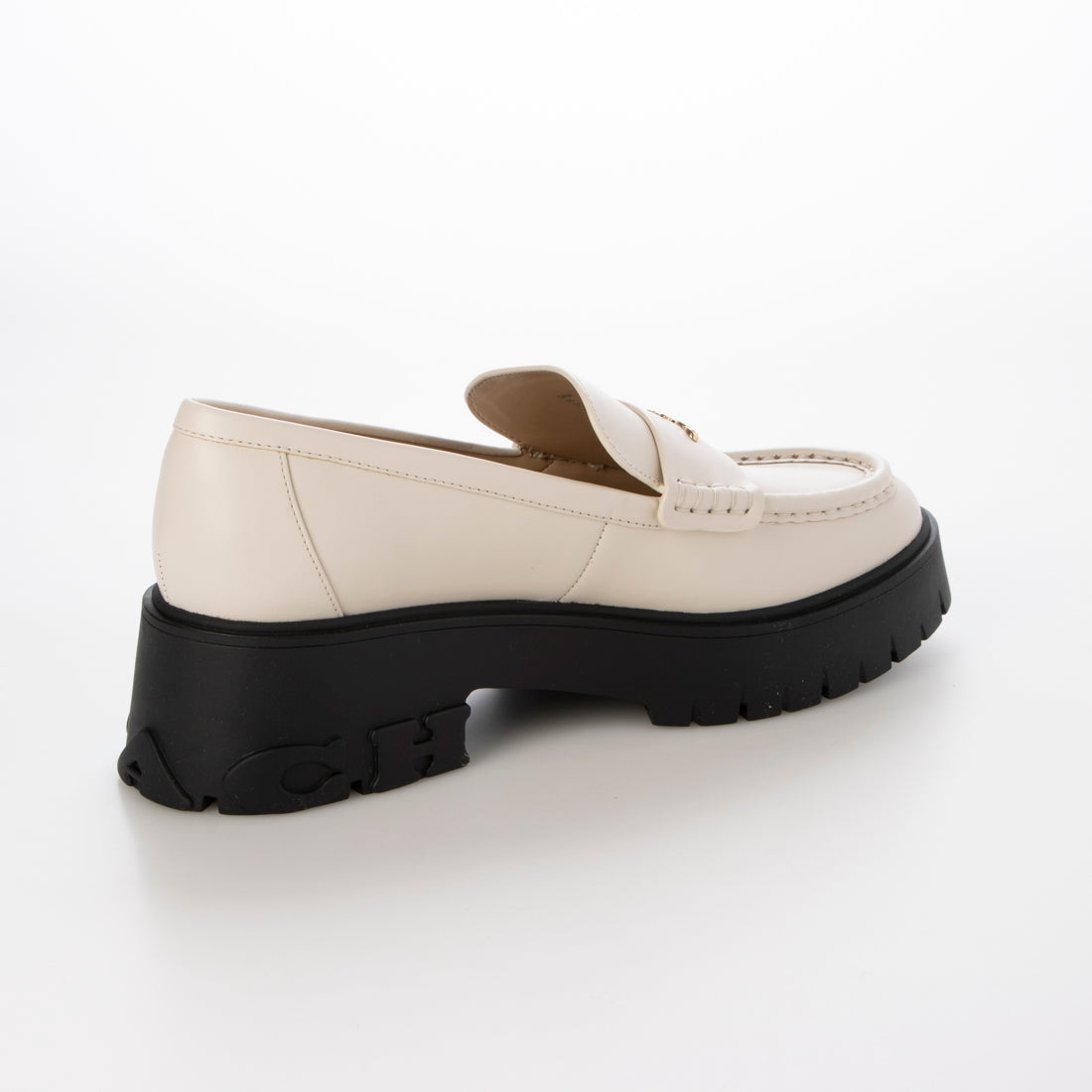 COACH COACH RUTHIE LTHR LOAFER Lucy leather Loafer Shoes