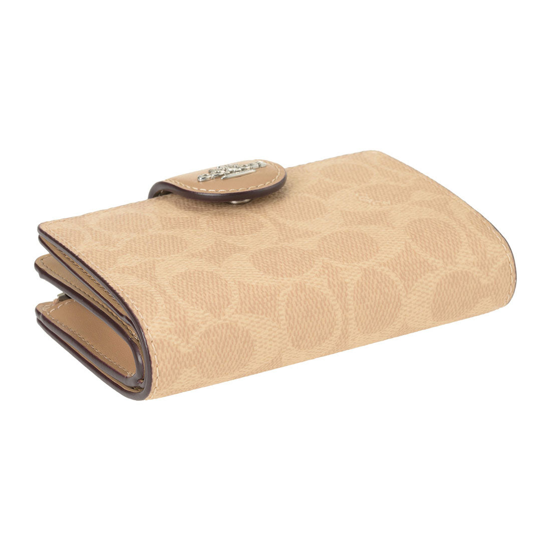 COACH COACH 2-fold wallet Signature Canvas Medium Corner Zip CW786 SVP