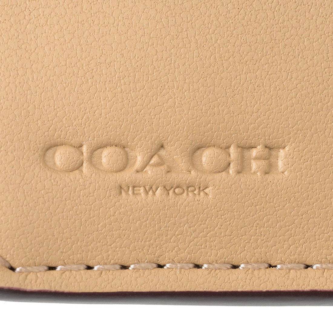 COACH COACH 2-fold wallet Signature Canvas Medium Corner Zip CW786 SVP