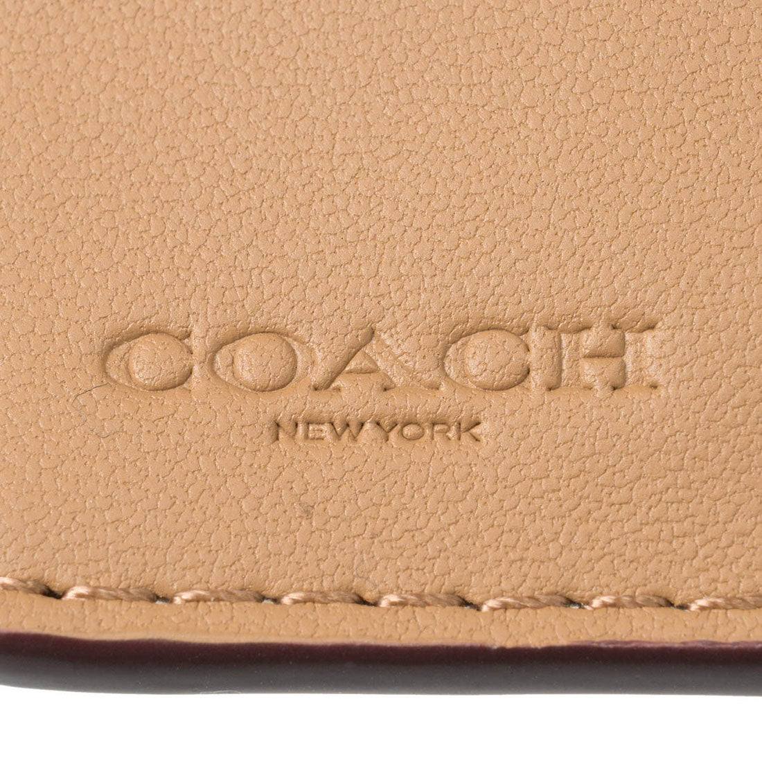COACH COACH 2-fold wallet Signature Canvas Medium Corner Zip CW786 IMX
