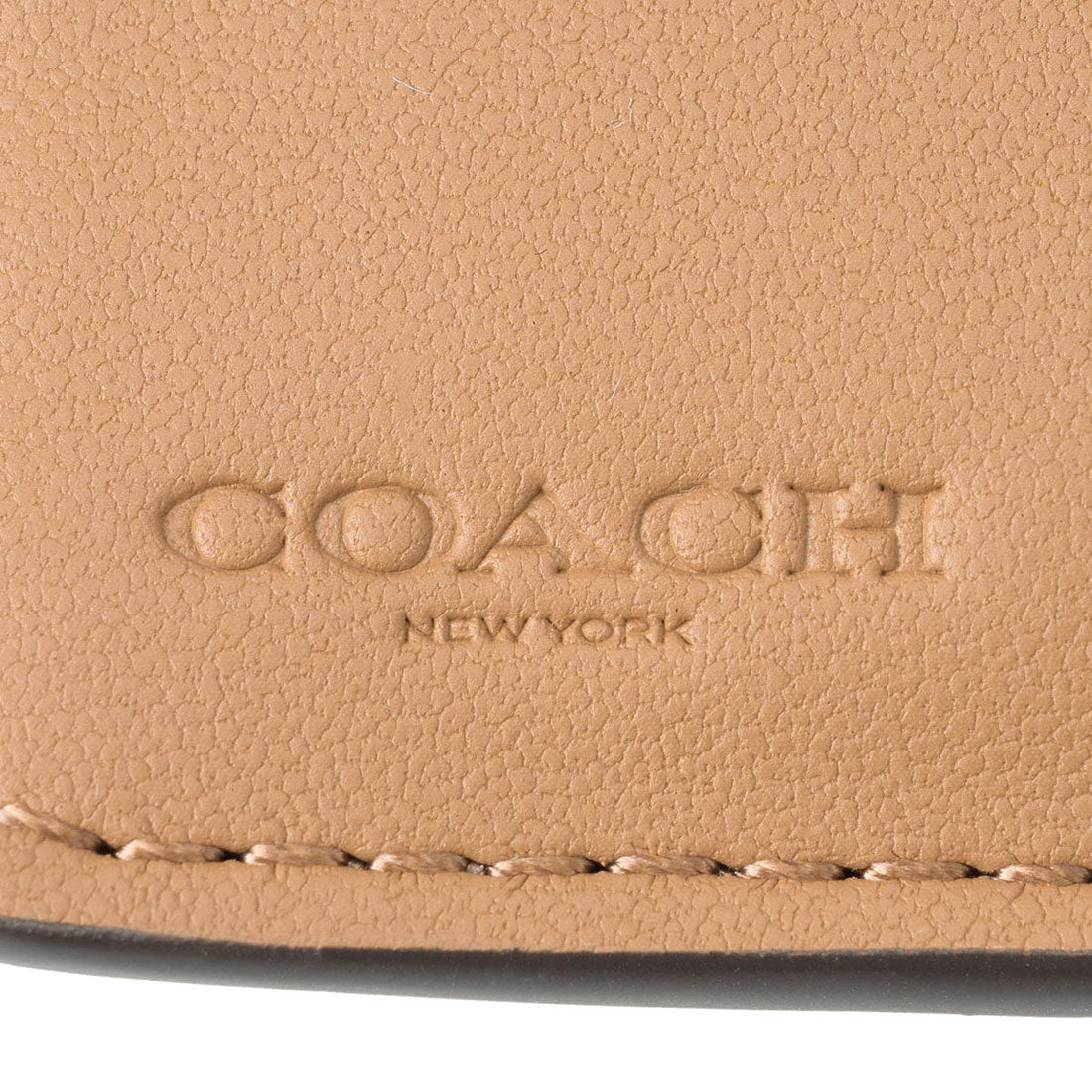 コーチ COACH 2つ折り財布 シグネチャー キャンバス ミディアム コーナー ジップ CW786 IMXHE TAN/BROWN