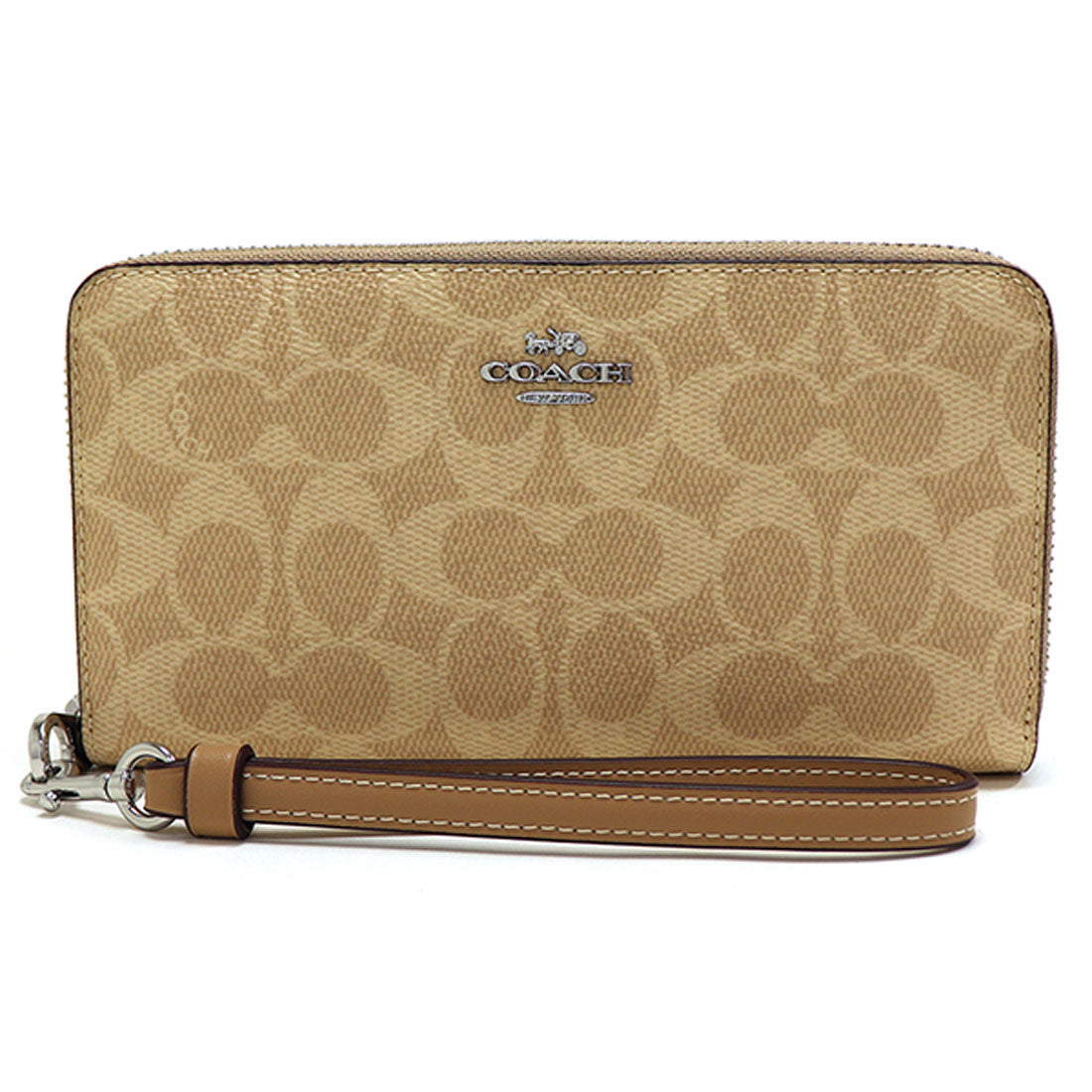 コーチ COACH コーチ 長財布 レディース COACH Wallet ラウンドファスナー サンド×トープ CW778 SVPWH