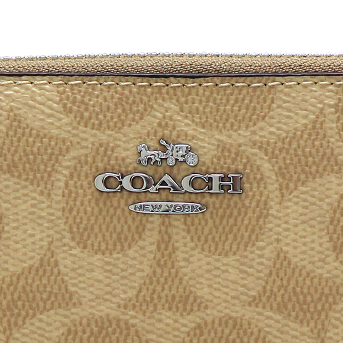 コーチ COACH コーチ 長財布 レディース COACH Wallet ラウンドファスナー サンド×トープ CW778 SVPWH