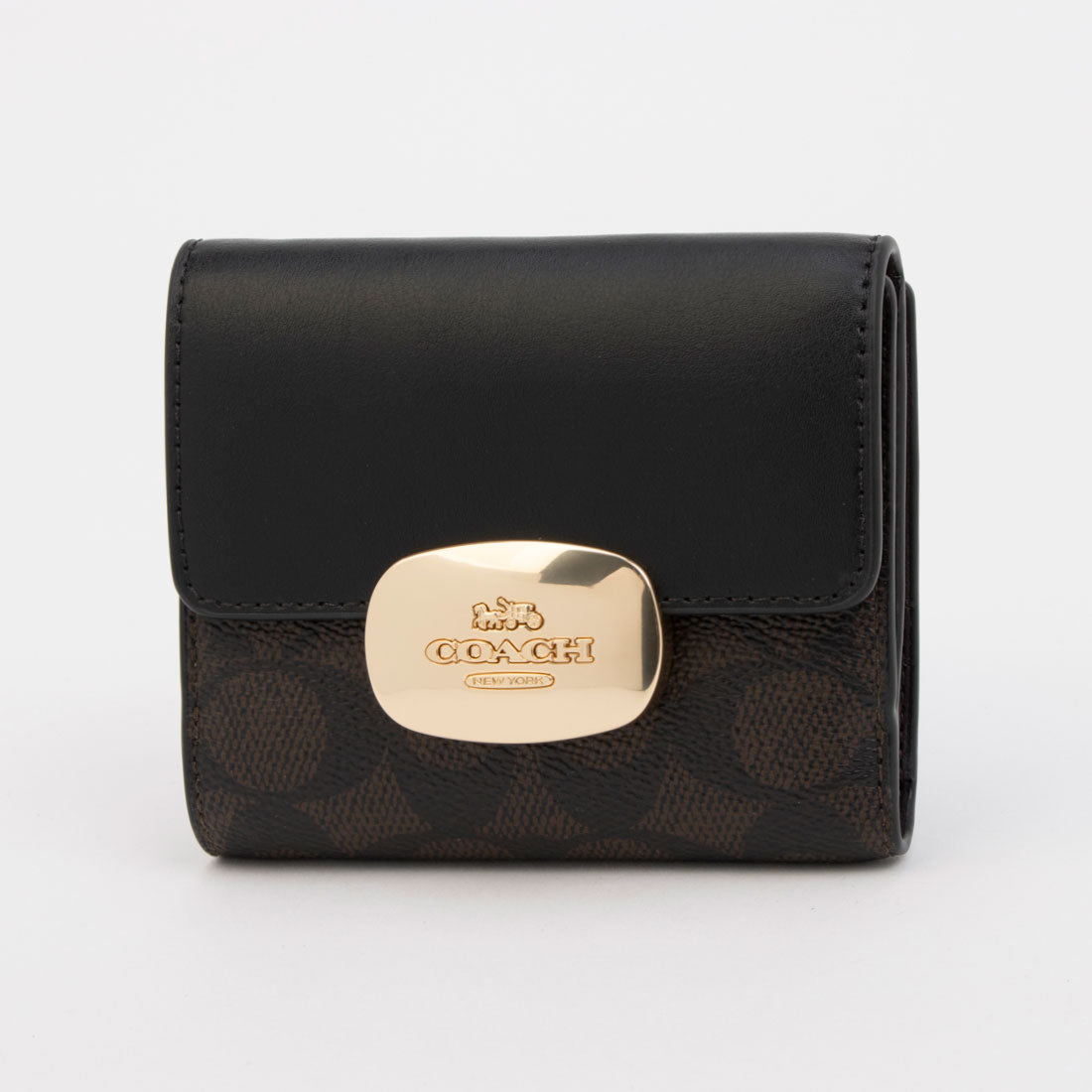 COACH COACH Folded Wallet CW801 Eliza Small Wallet Signature Ladies