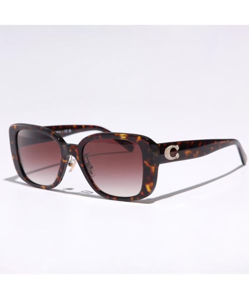 コーチ COACH COACH サングラス HC8352 バタフライ型 セルフレーム （512013/Dark-Tortoise） 512013/Dark-Tortoise