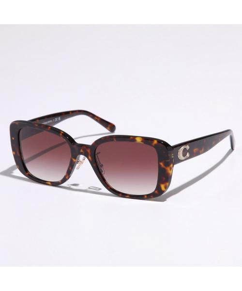 コーチ COACH COACH サングラス HC8352 バタフライ型 セルフレーム （512013/Dark-Tortoise） 512013/Dark-Tortoise