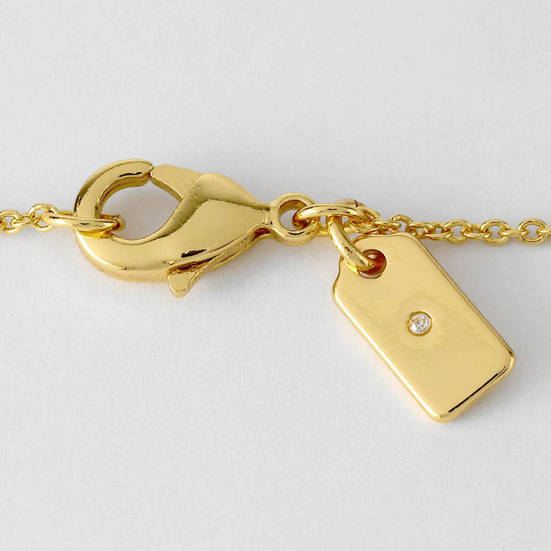 コーチ COACH ネックレス シグネチャー ハート ペンダントネックレス 551685 GLD100 （ホワイト/ゴールド） ホワイト/ゴールド