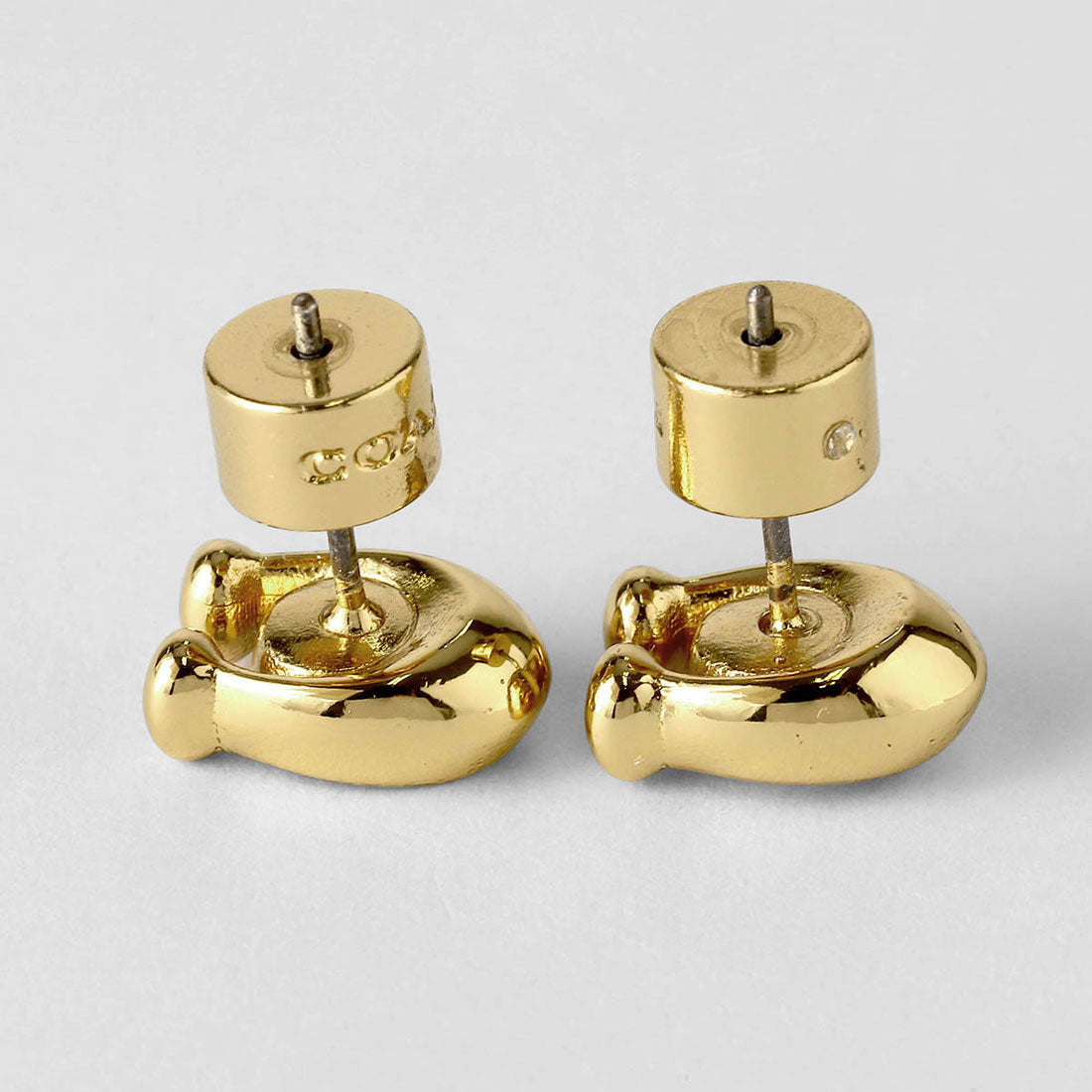 コーチ COACH ピアス シグネチャー スタッドピアス 440614 GLD110 （クリスタル/ゴールド） クリスタル/ゴールド
