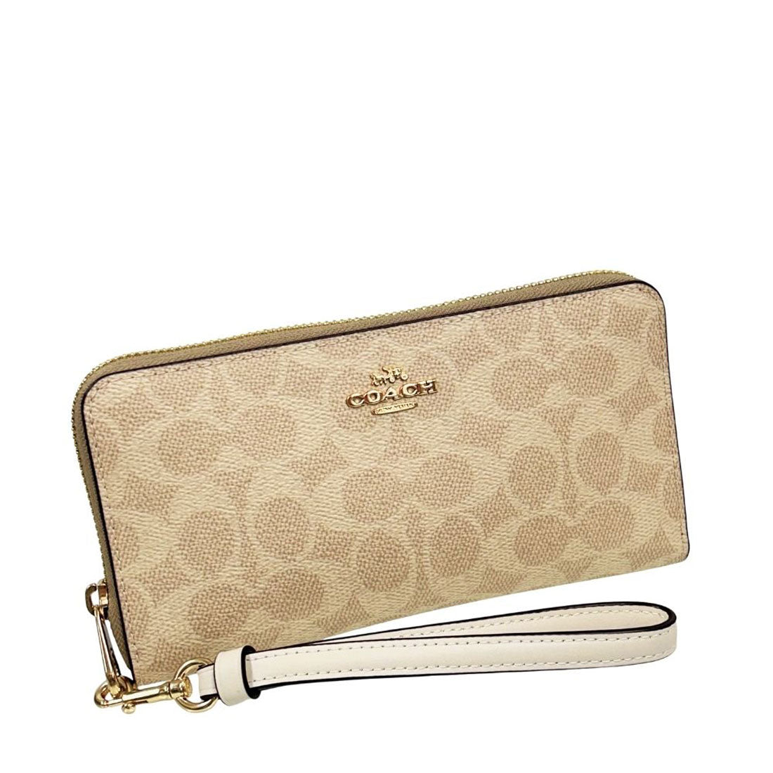 COACH ゴールド (2点) RARE Coach Y2K Archive Camel Tan Double Kisslock Pocket Tote