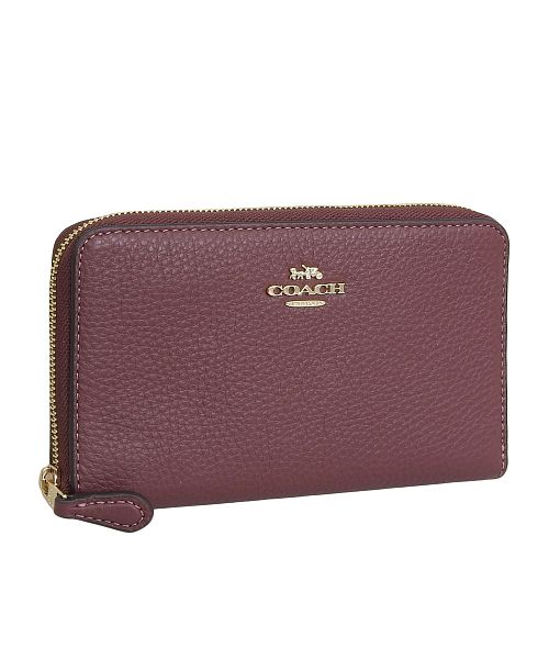 コーチ COACH 財布 長財布 ラウンドファスナー