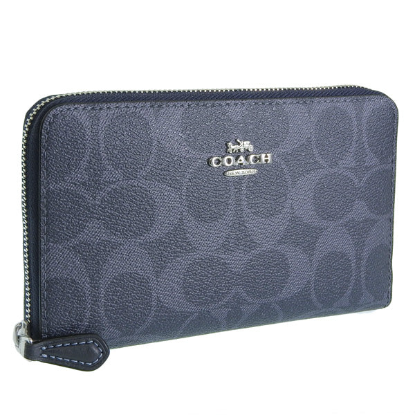 コーチ COACH ラウンドファスナー中 長財布