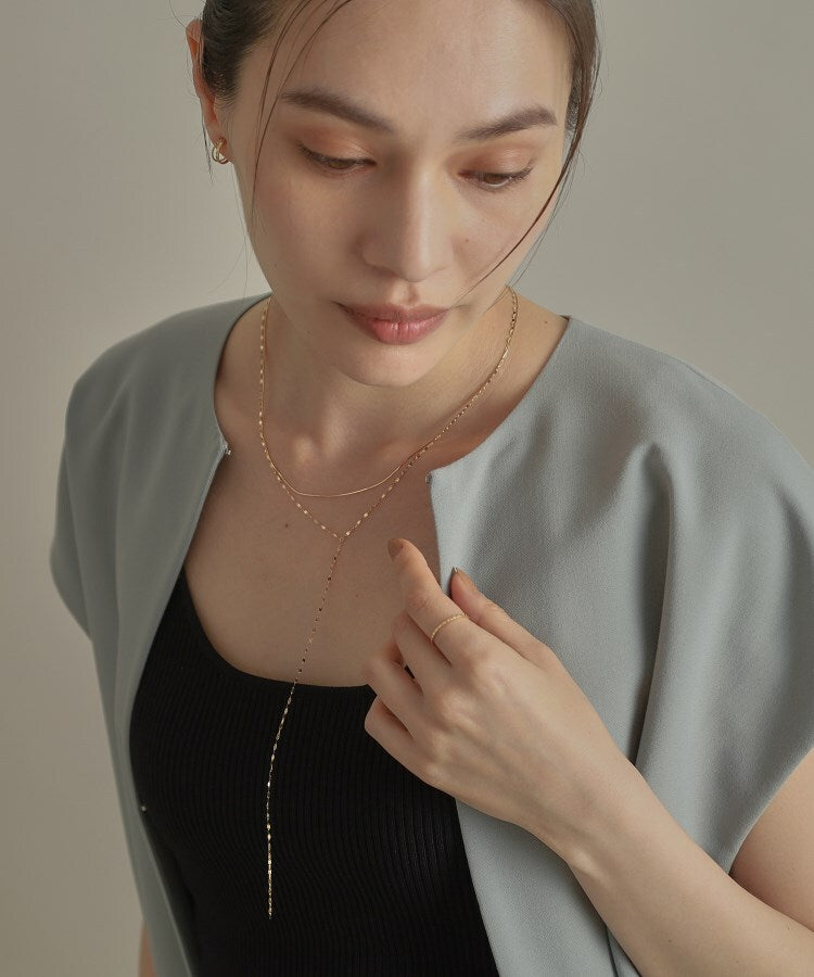 ココシュニック COCOSHNIK K10スカラップカット リング （イエローゴールド(100)） イエローゴールド(100)