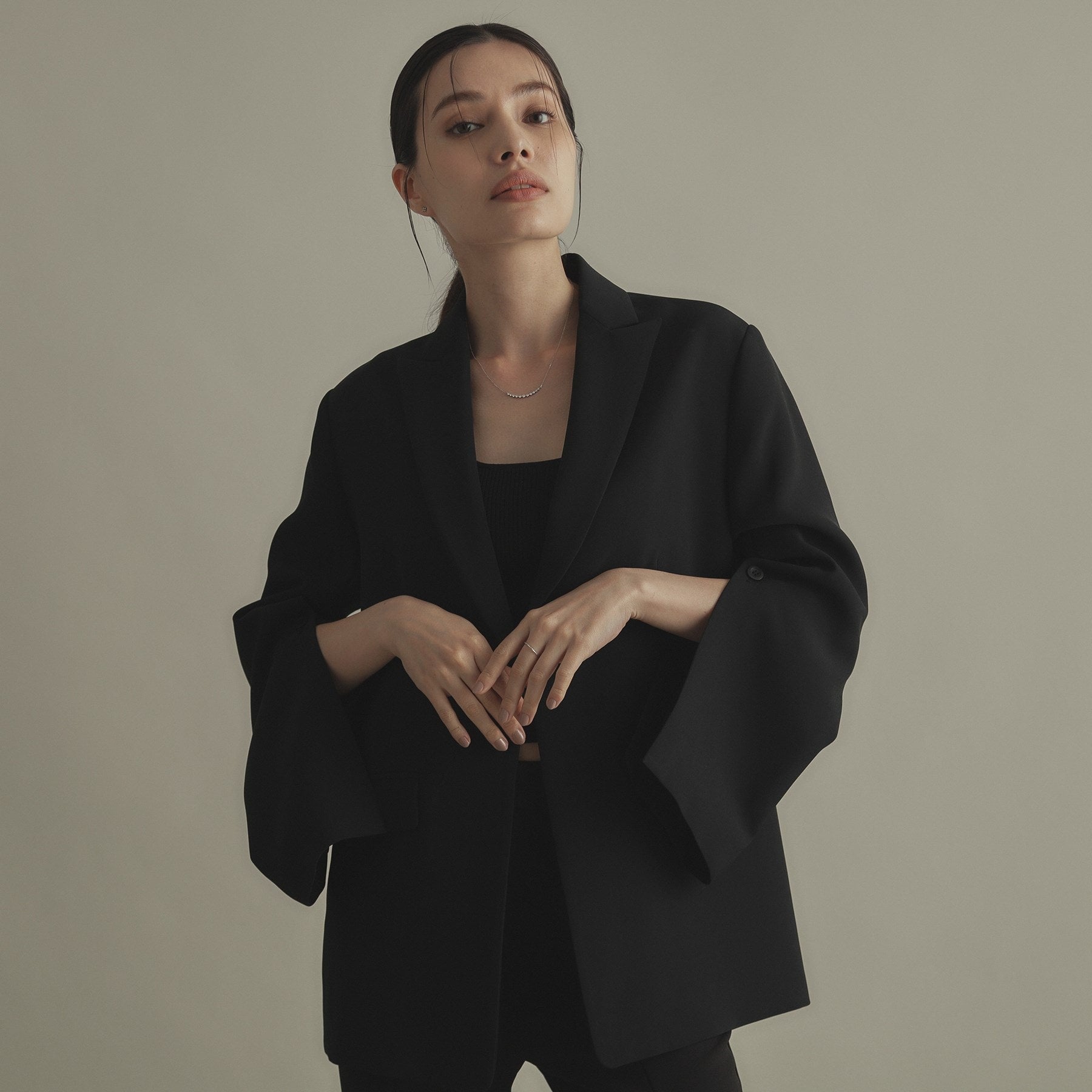 ココシュニック COCOSHNIK プラチナ ダイヤモンド グラデーション11石 ネックレス （プラチナ(904)） プラチナ(904)