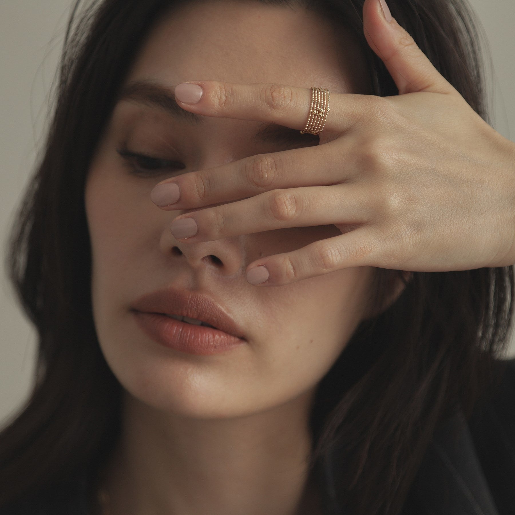 ココシュニック COCOSHNIK K18ハニーカットボール形状記憶 リング大 （イエローゴールド(149)） イエローゴールド(100)