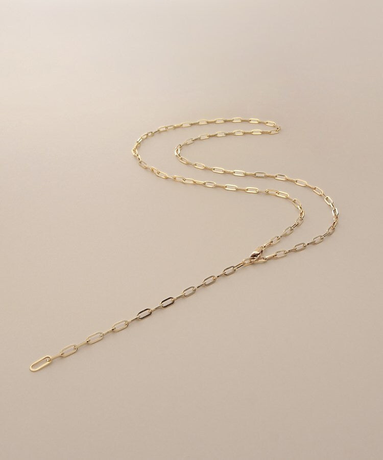 ココシュニック COCOSHNIK K10中空プリムケーブルチェーン ネックレス（60cm） （クリスタル/透明(100)） クリスタル/透明(100)