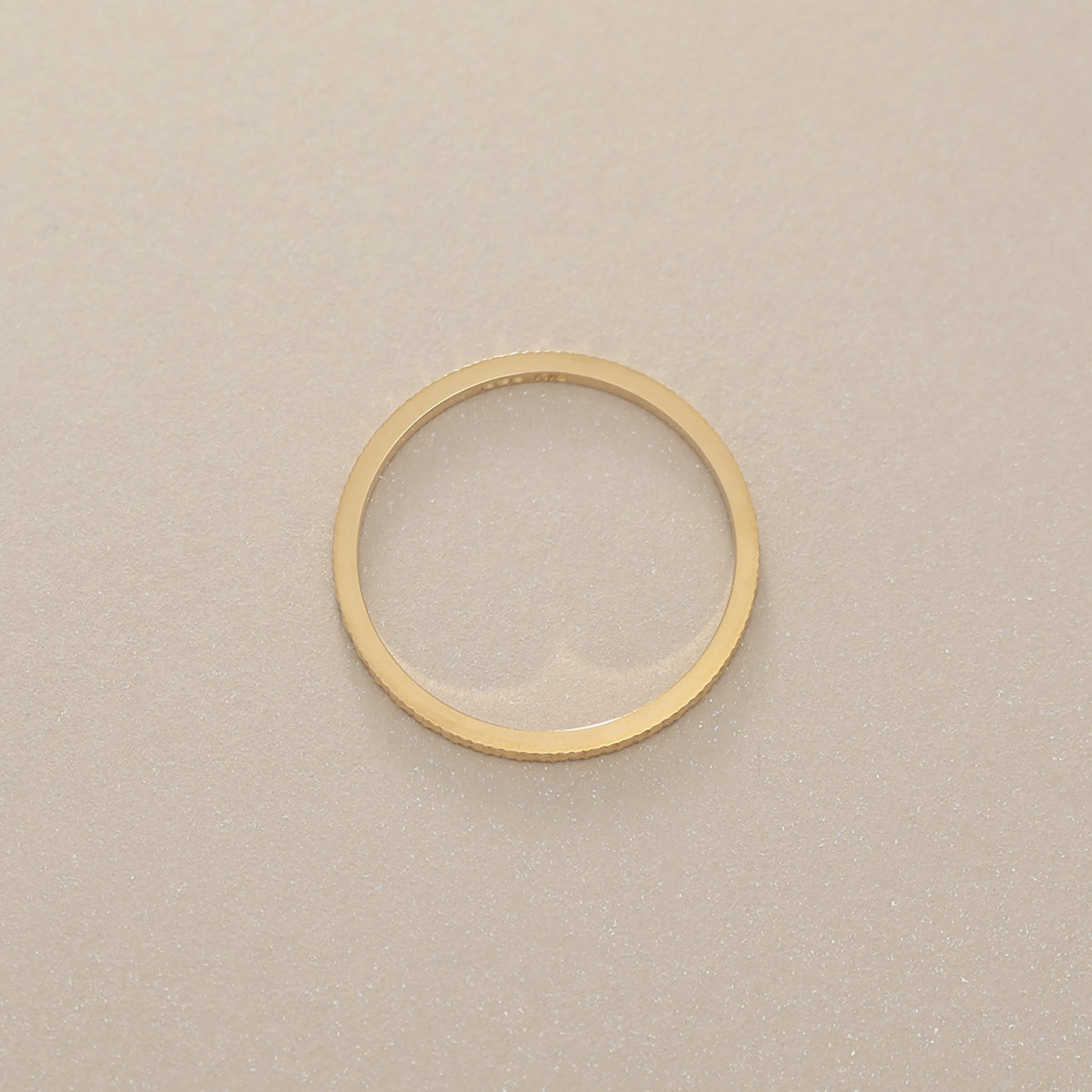 ココシュニック COCOSHNIK K18　カットワーク極光　リング