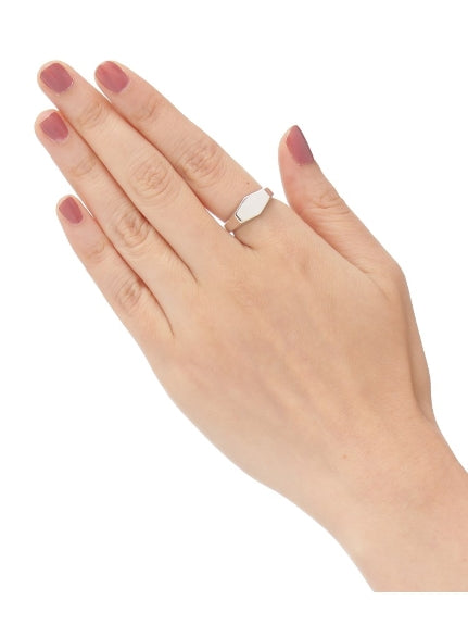 ココシュニック COCOSHNIK ラスティングシルバー　ヘキサゴン　リング