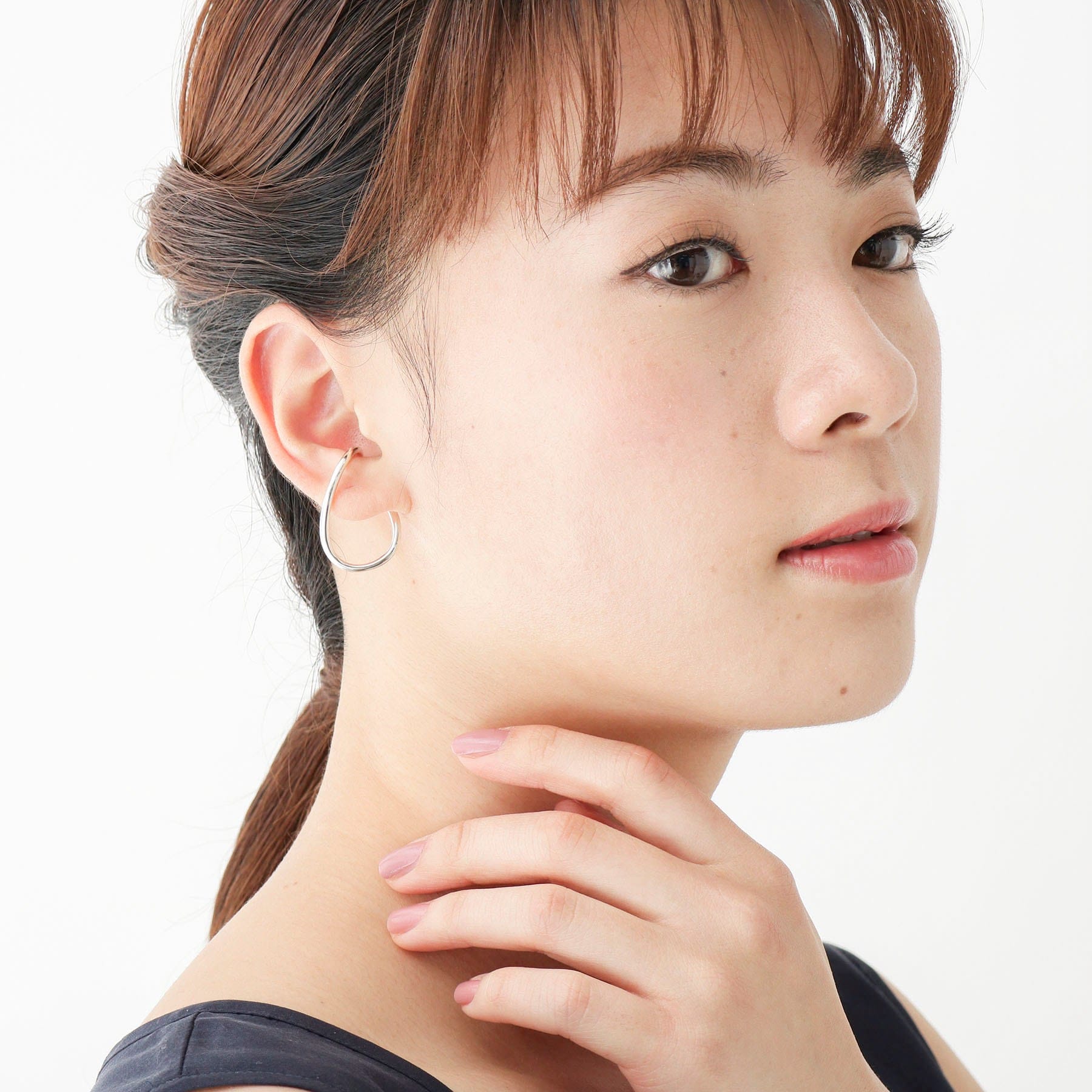 ココシュニック COCOSHNIK シルバー ラップイヤーカフ