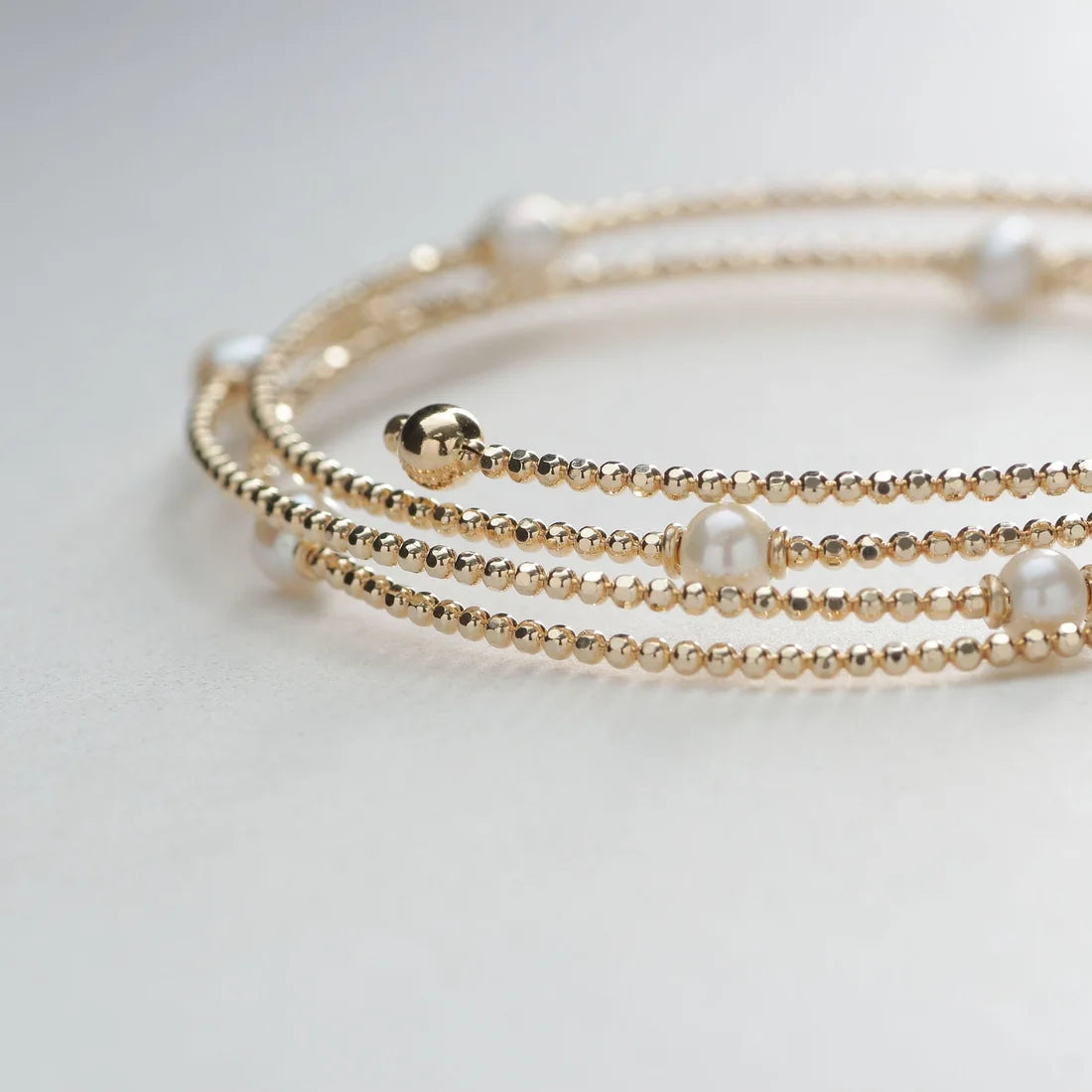 COCOSHNIK COCOSHNIK K10 Pearl Shape Memory Bangle