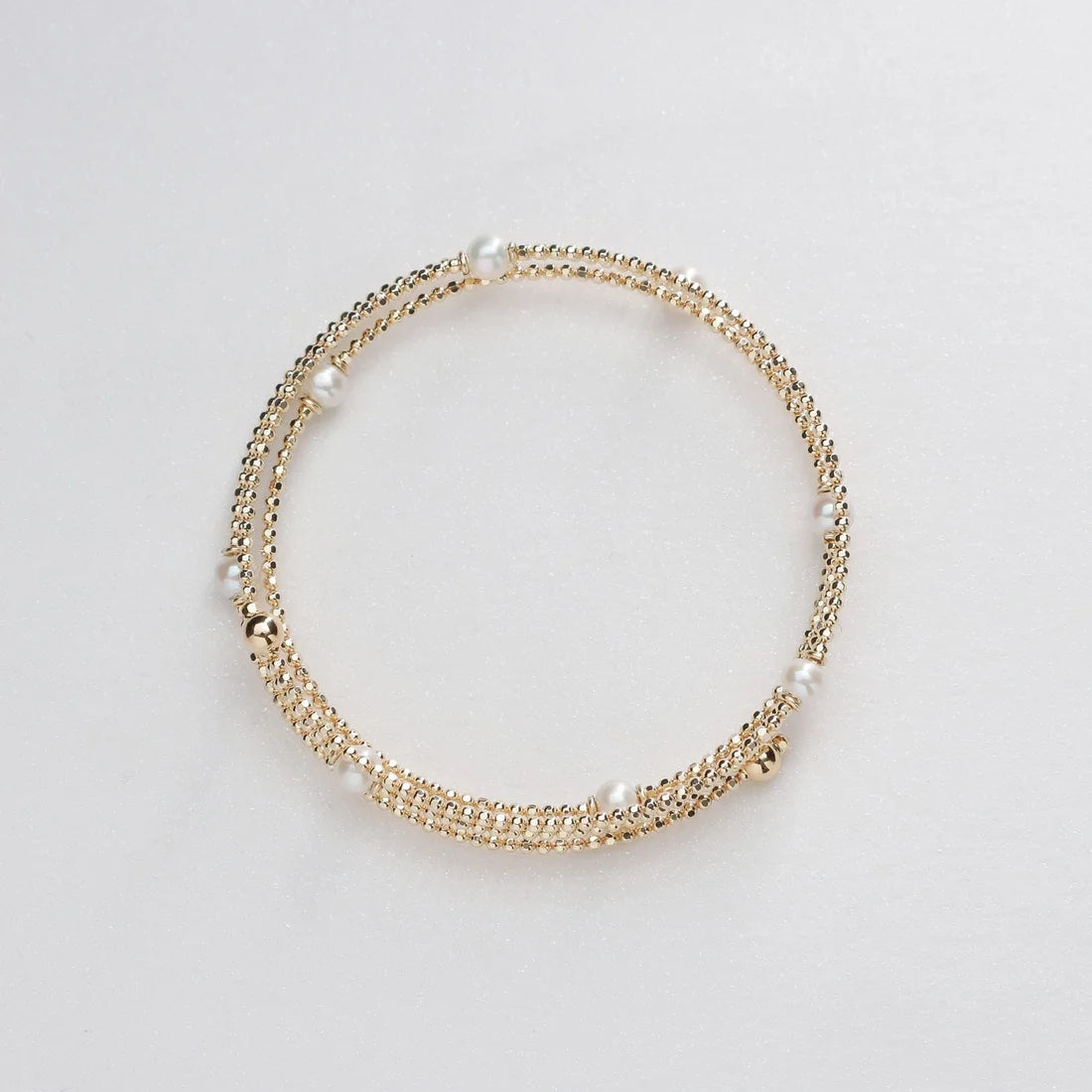 COCOSHNIK COCOSHNIK K10 Pearl Shape Memory Bangle