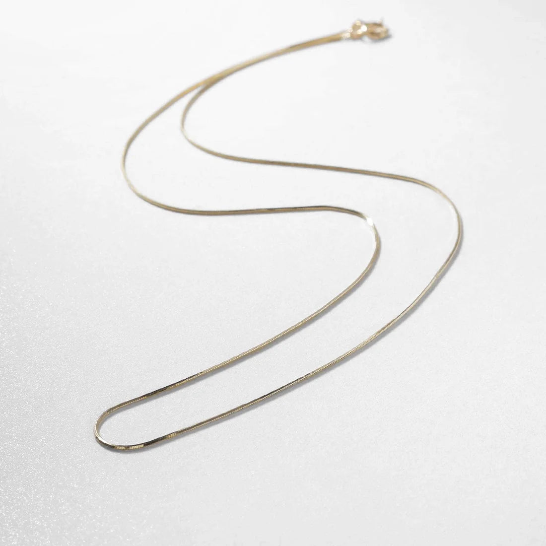 ココシュニック COCOSHNIK K18コンパクトチェーン ネックレス