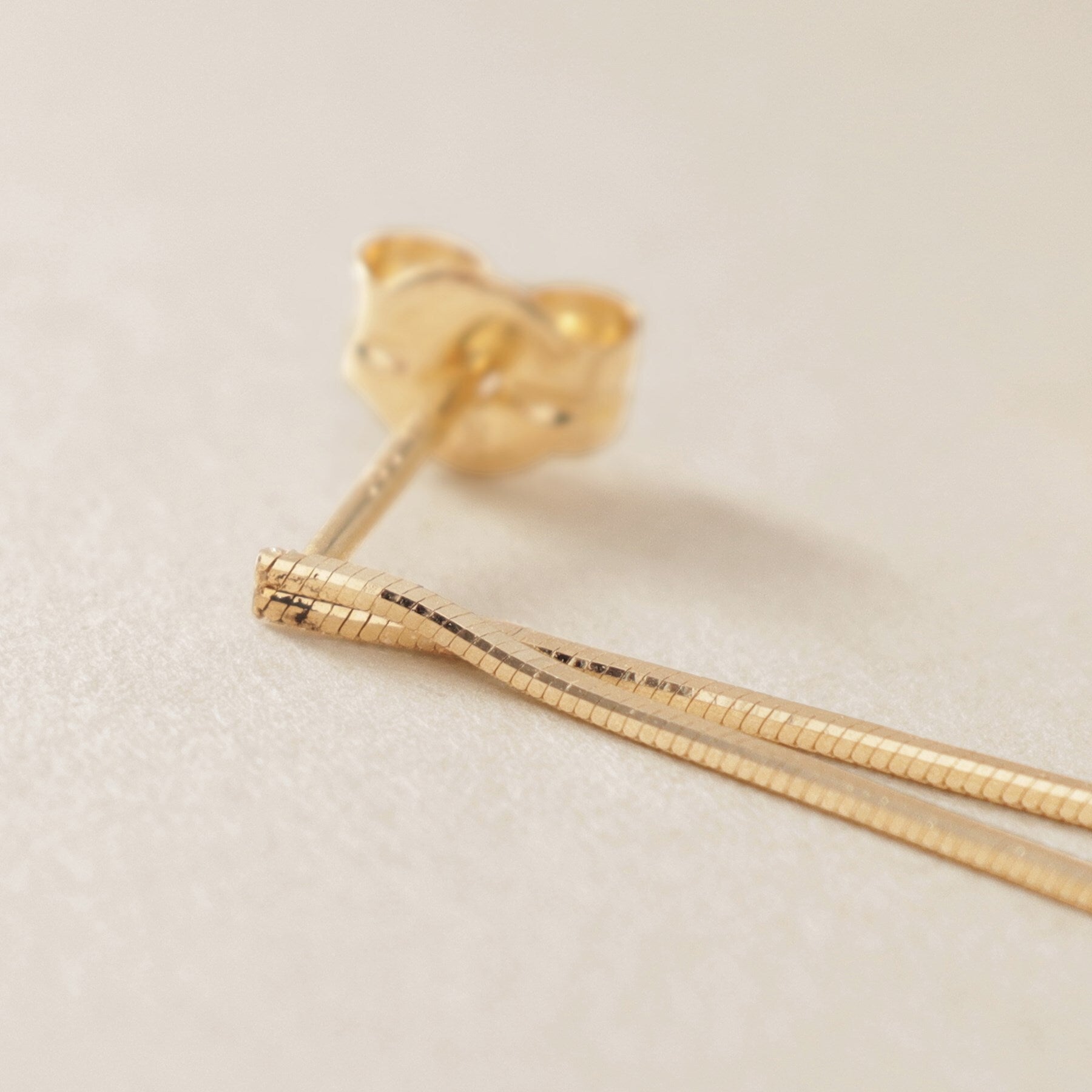 ココシュニック COCOSHNIK K18コンパクトフリンジ スタッドピアス （イエローゴールド(100)） イエローゴールド(100)