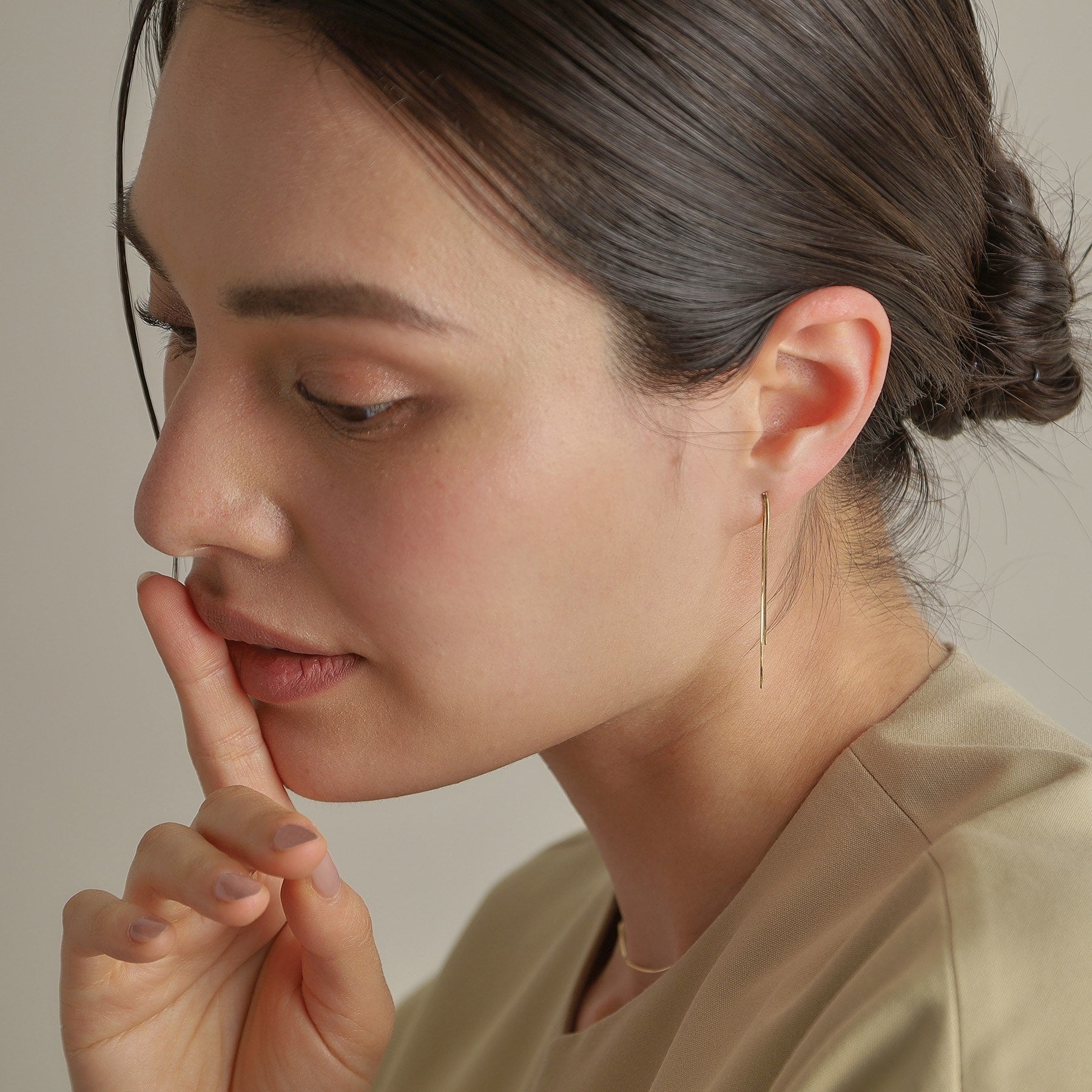 ココシュニック COCOSHNIK K18コンパクトフリンジ スタッドピアス （イエローゴールド(100)） イエローゴールド(100)