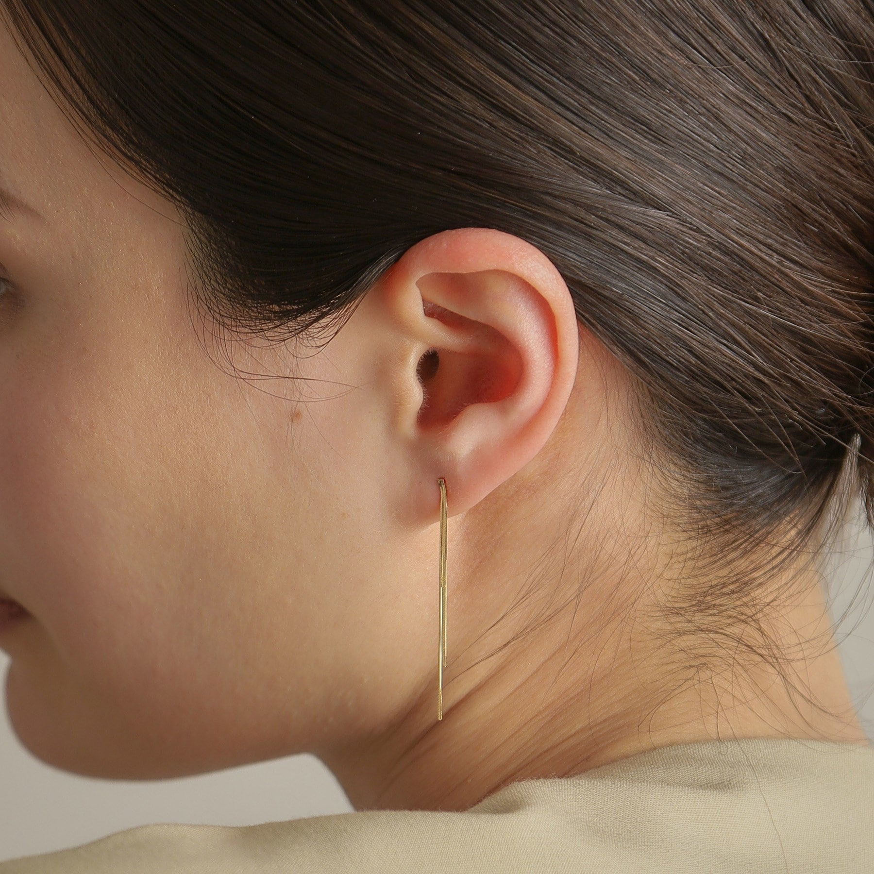 ココシュニック COCOSHNIK K18コンパクトフリンジ スタッドピアス （イエローゴールド(100)） イエローゴールド(100)