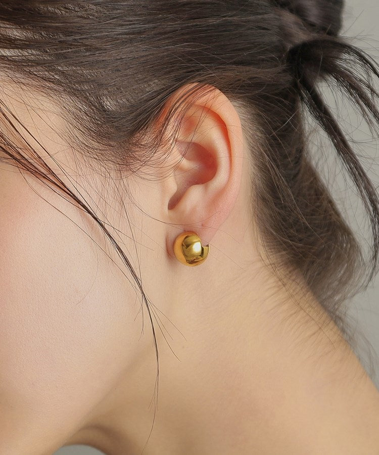 ココシュニック オンキッチュ COCOSHNIK ONKITSCH シルバー ハギーピアス ボールS GP （ゴールド(600)） ゴールド(600)