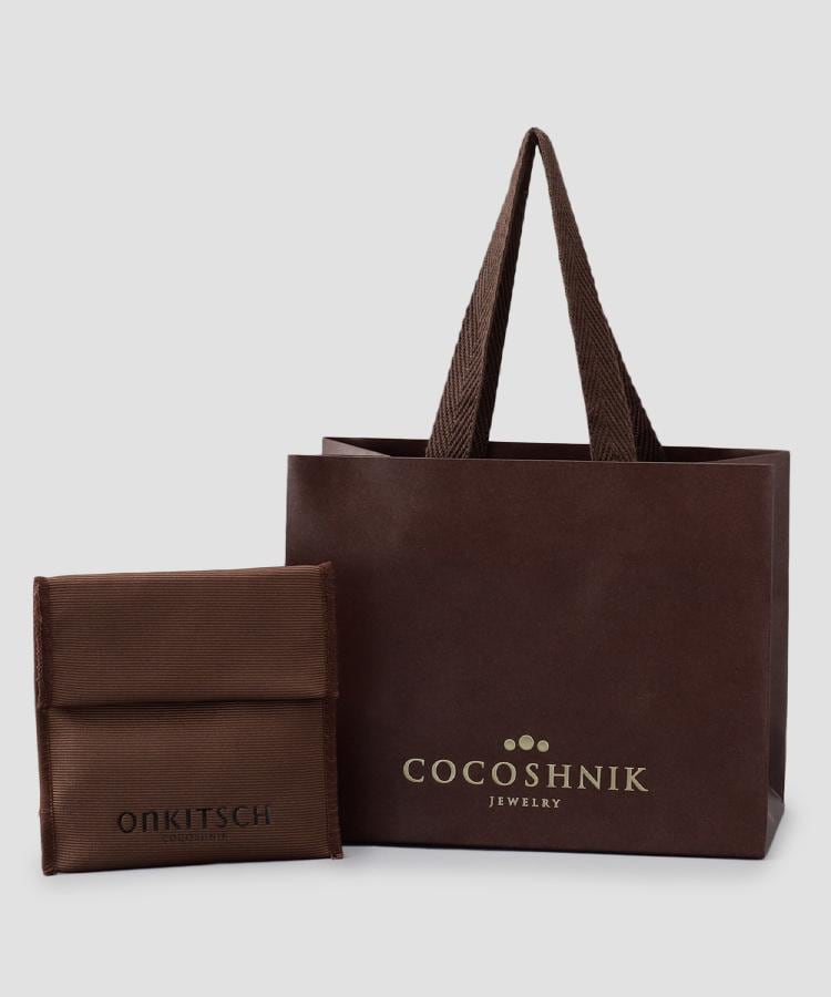 ココシュニック オンキッチュ COCOSHNIK ONKITSCH シルバー スモールフープ マーキスメッシュ ピアス （シルバー(600)） シルバー(600)