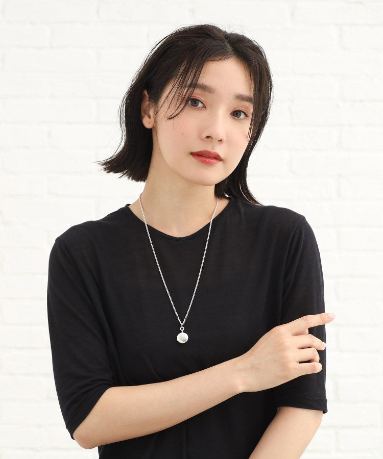 ココシュニック オンキッチュ COCOSHNIK ONKITSCH シルバー ロケットネックレス サークル （シルバー(600)） シルバー(600)