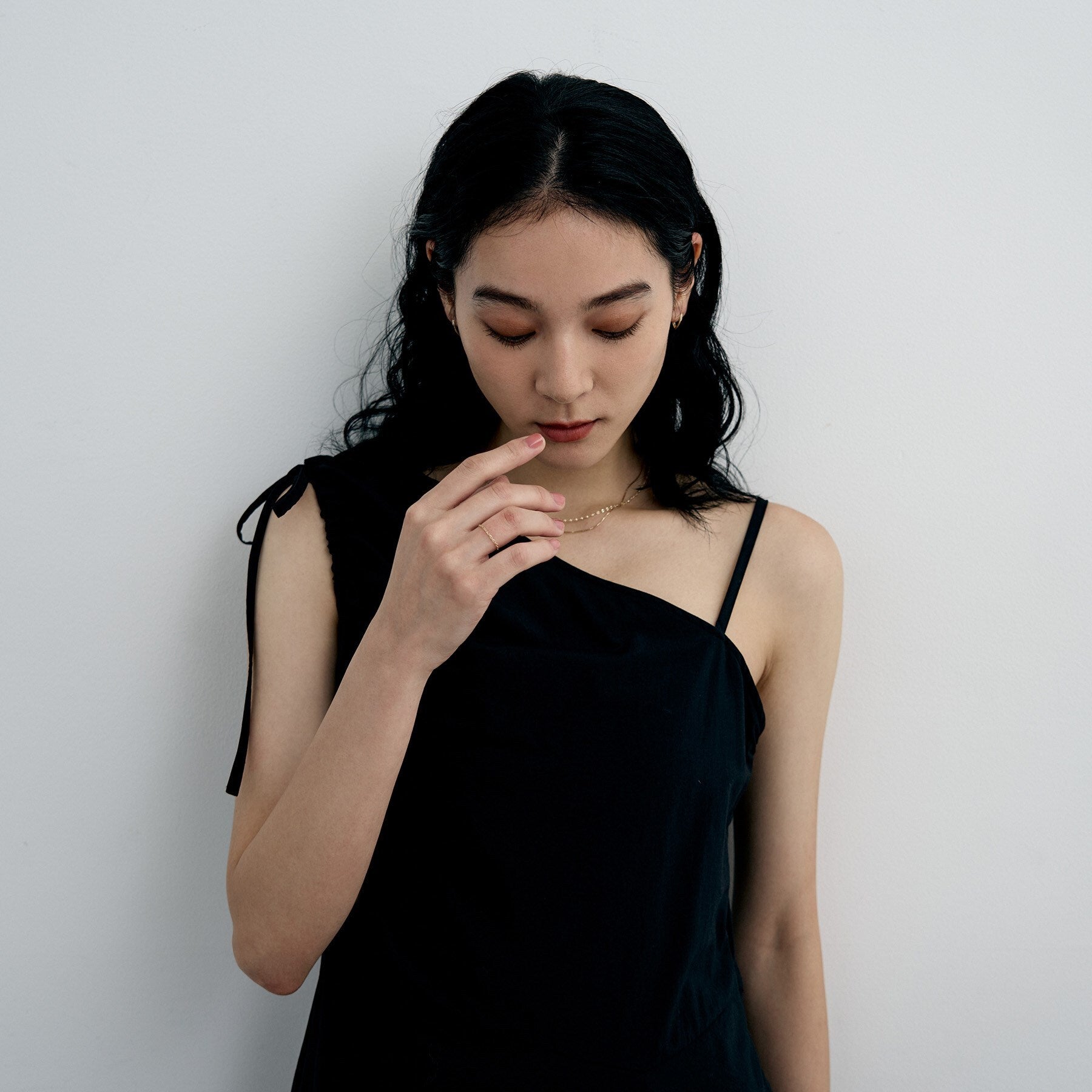 ココシュニック オンキッチュ COCOSHNIK ONKITSCH K10スキニーリング スクリューチェーン （イエローゴールド(100)） イエローゴールド(100)