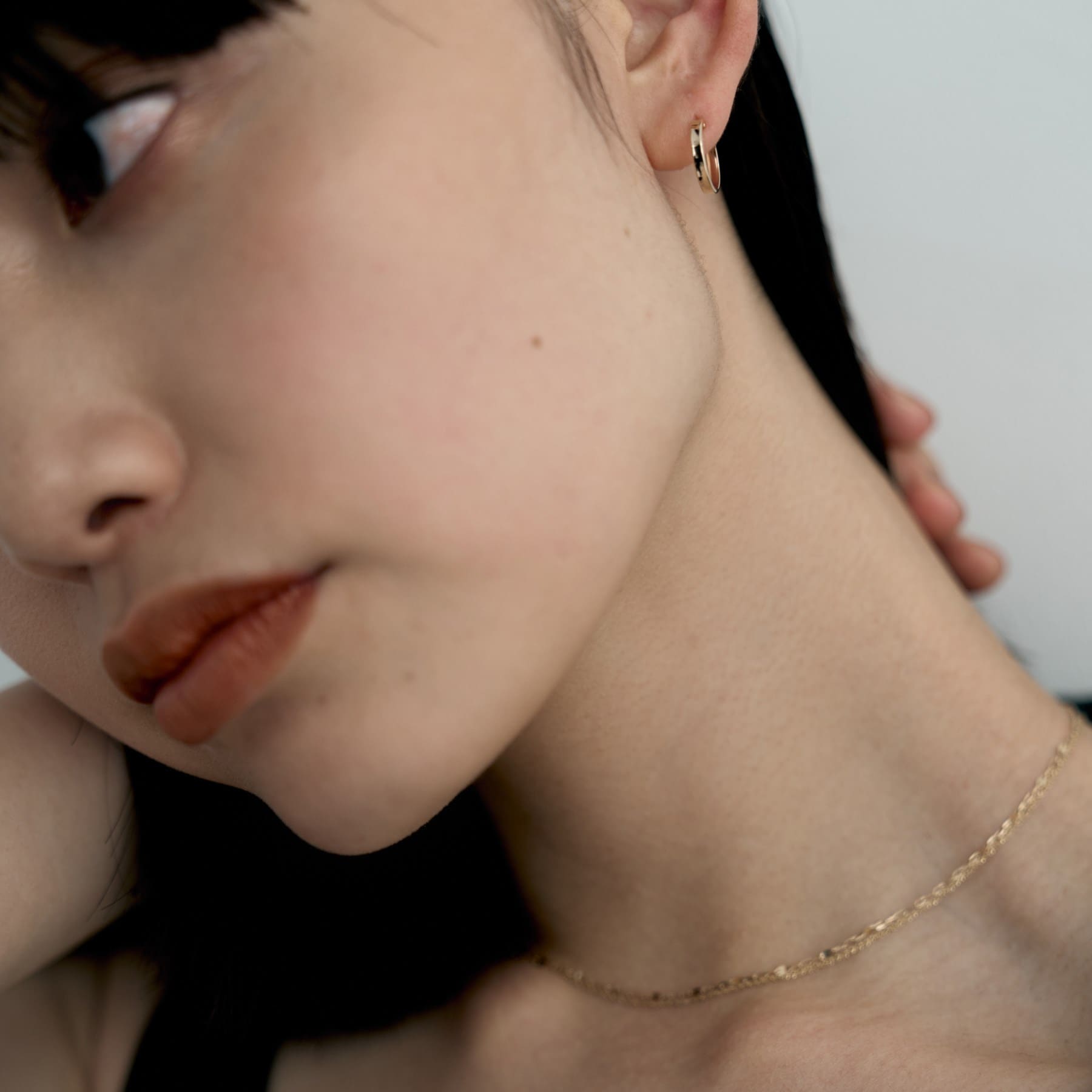 ココシュニック オンキッチュ COCOSHNIK ONKITSCH K10プレーンフープピアス （イエローゴールド(100)） イエローゴールド(100)
