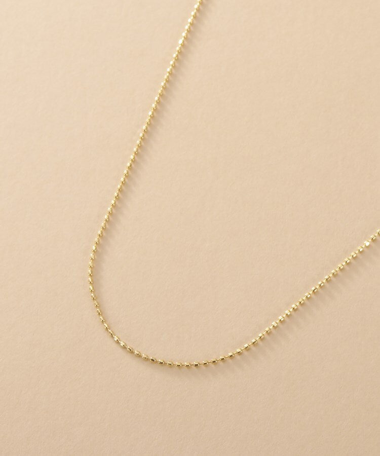 ココシュニック オンキッチュ COCOSHNIK ONKITSCH K10スキニーネックレス カットボール （クリスタル/透明(100)） クリスタル/透明(100)