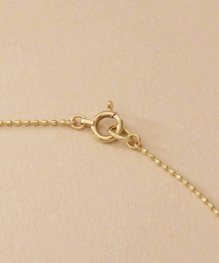 ココシュニック オンキッチュ COCOSHNIK ONKITSCH K10スキニーネックレス カットボール （クリスタル/透明(100)） クリスタル/透明(100)