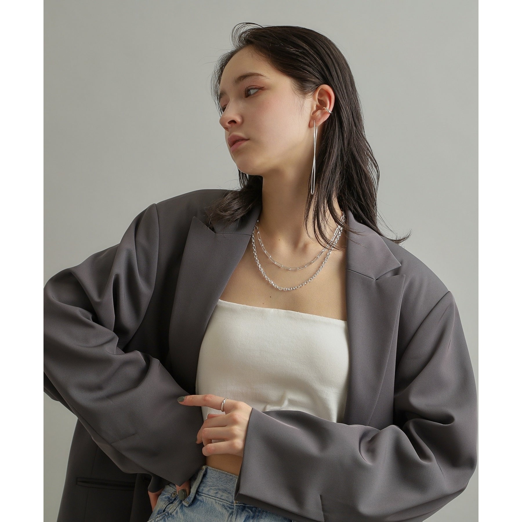 ココシュニック オンキッチュ COCOSHNIK ONKITSCH シルバー ニュアンスリングS