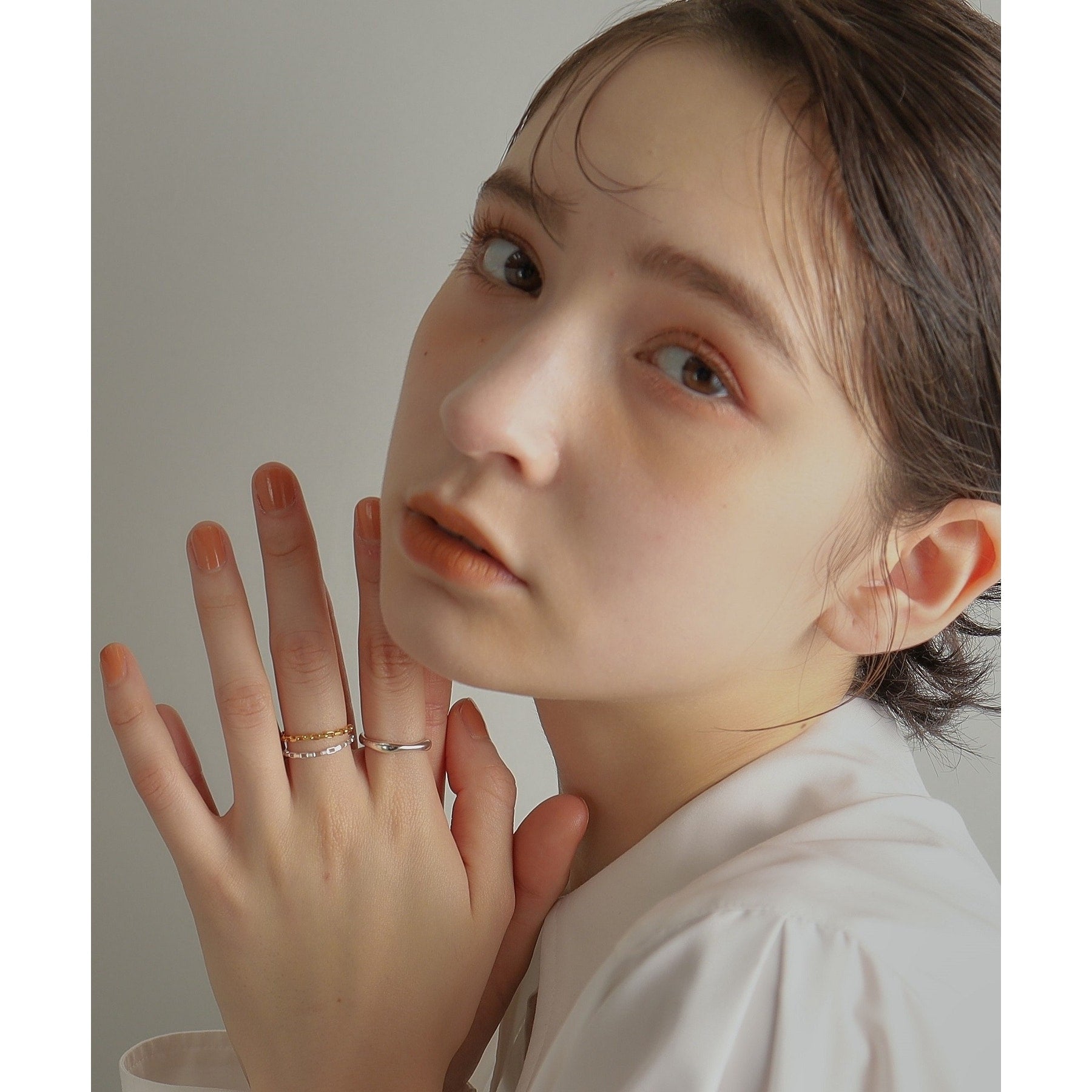 ココシュニック オンキッチュ COCOSHNIK ONKITSCH シルバー ニュアンスリングS