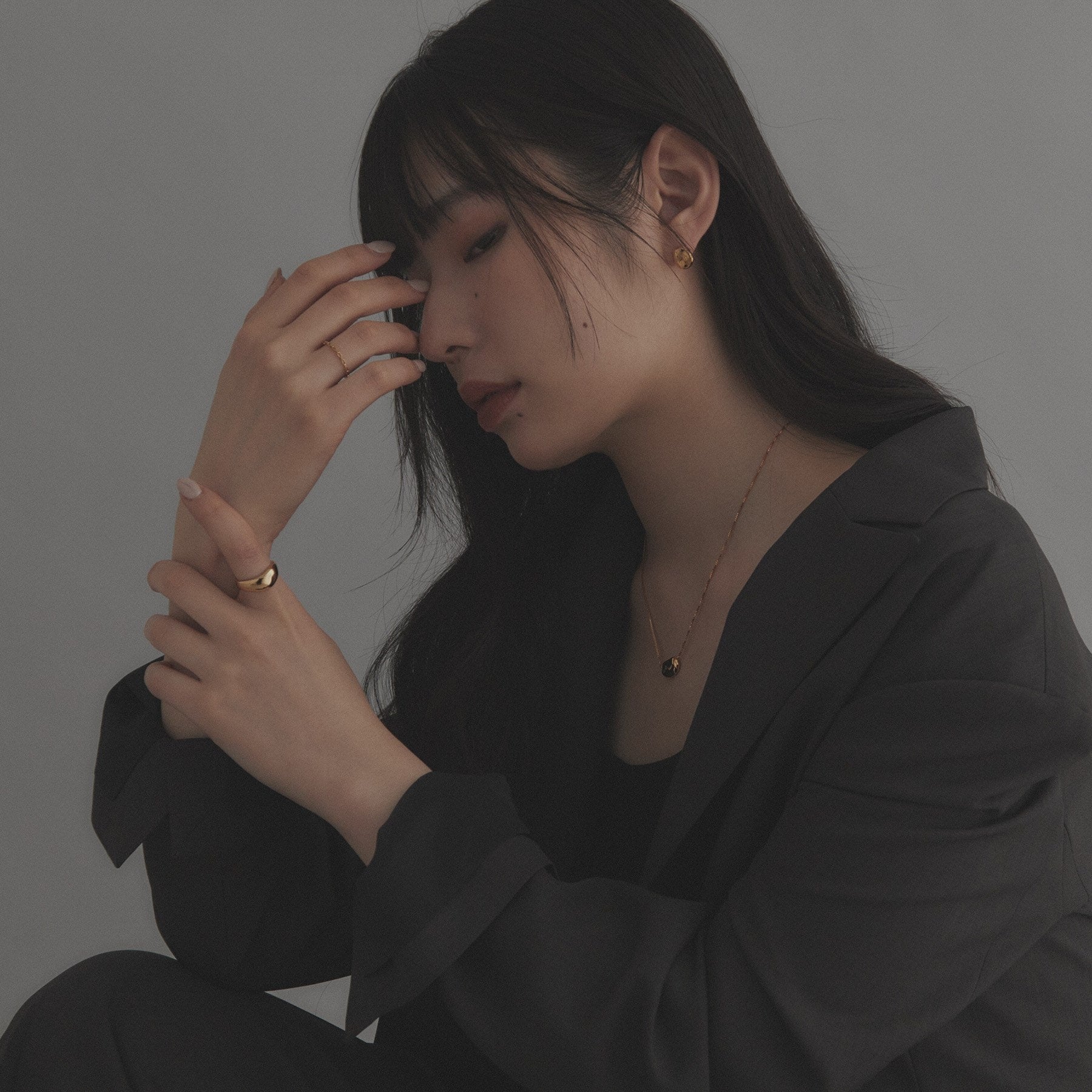ココシュニック オンキッチュ COCOSHNIK ONKITSCH シルバー ニュアンスリングL GP