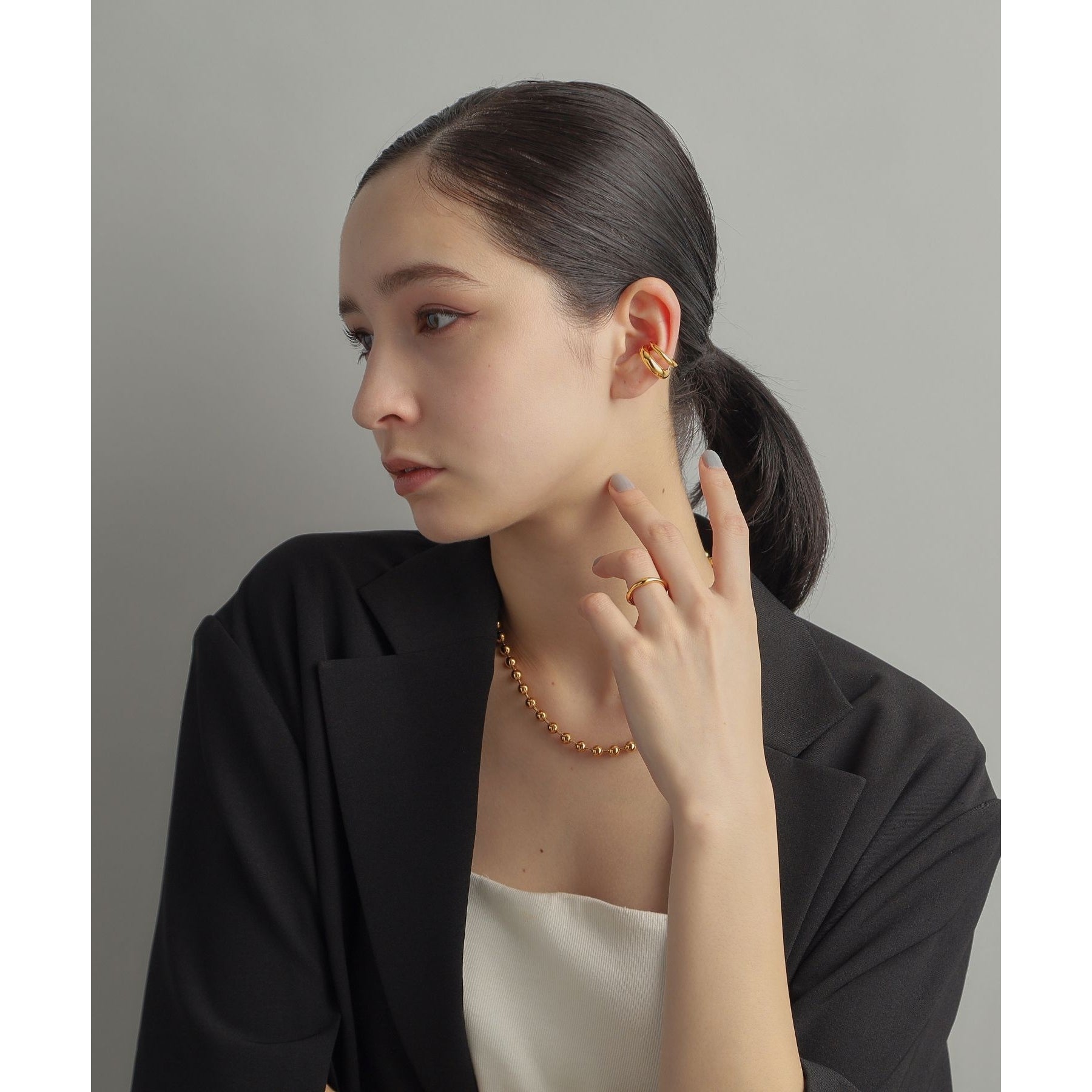 ココシュニック オンキッチュ COCOSHNIK ONKITSCH シルバー ニュアンスリングS GP