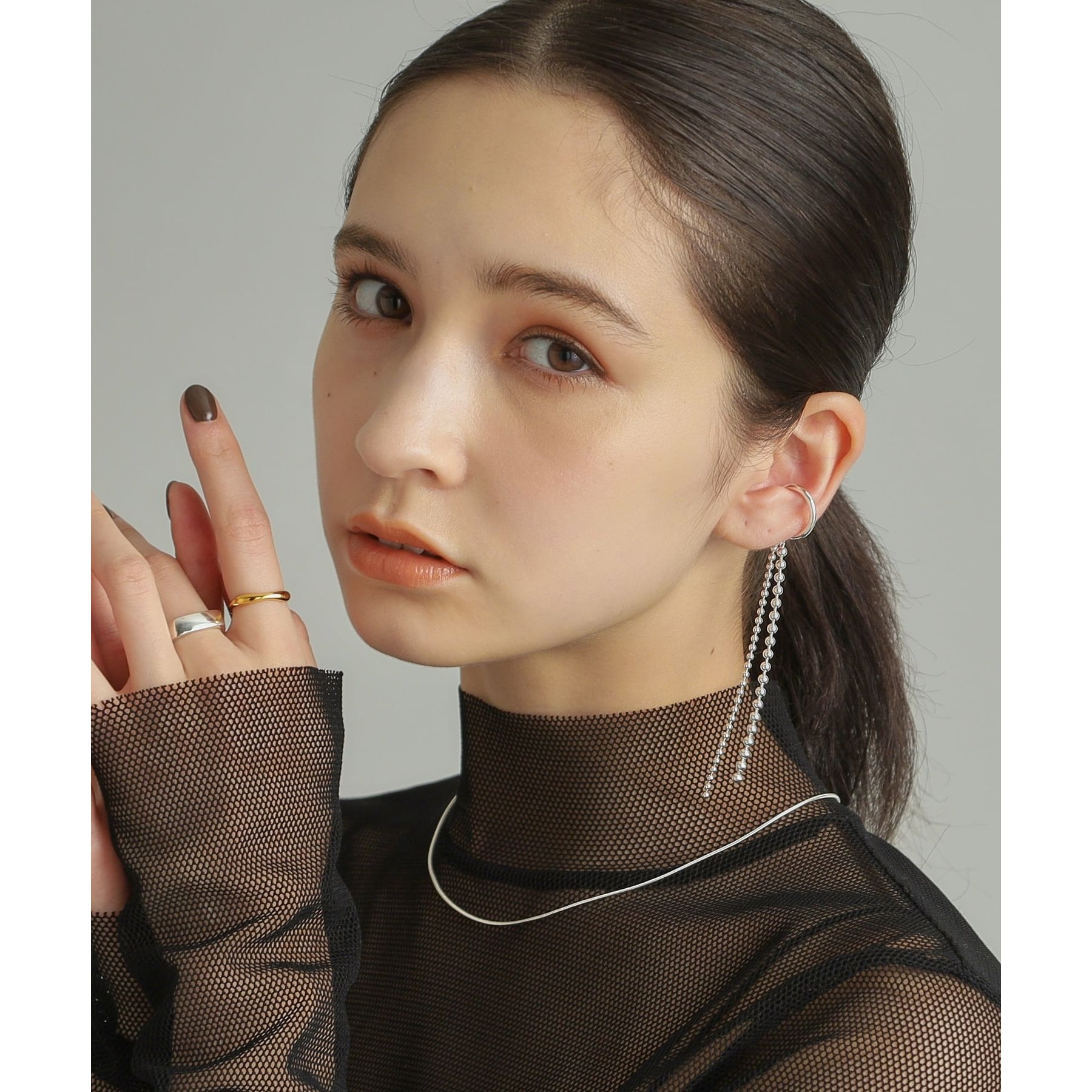 ココシュニック オンキッチュ COCOSHNIK ONKITSCH シルバー ニュアンスリングS GP