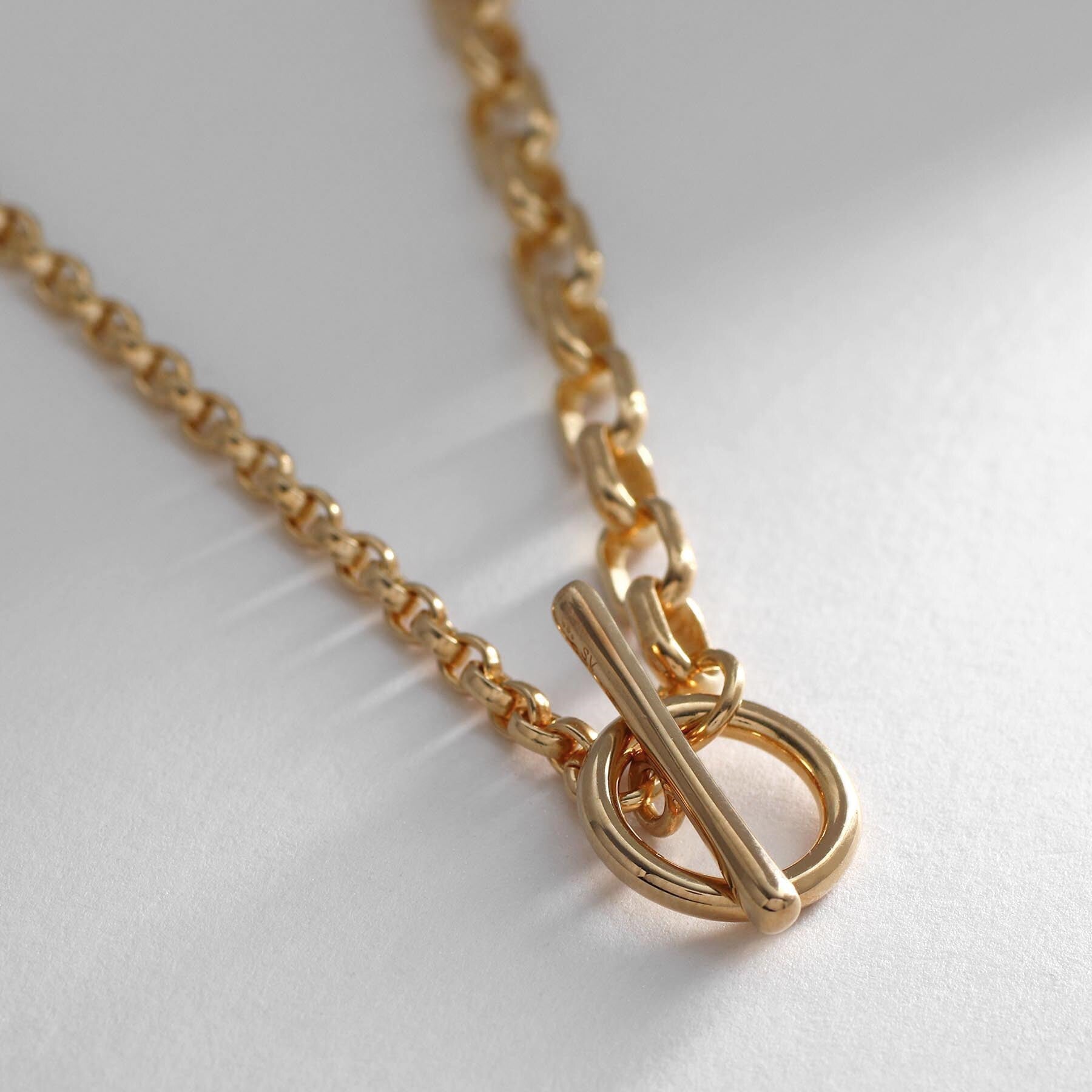 COCOSHNIK ONKITSCH COCOSHNIK ONKITSCH 銀色 混合項鍊 圓頂鏈條曼特項鍊 GP