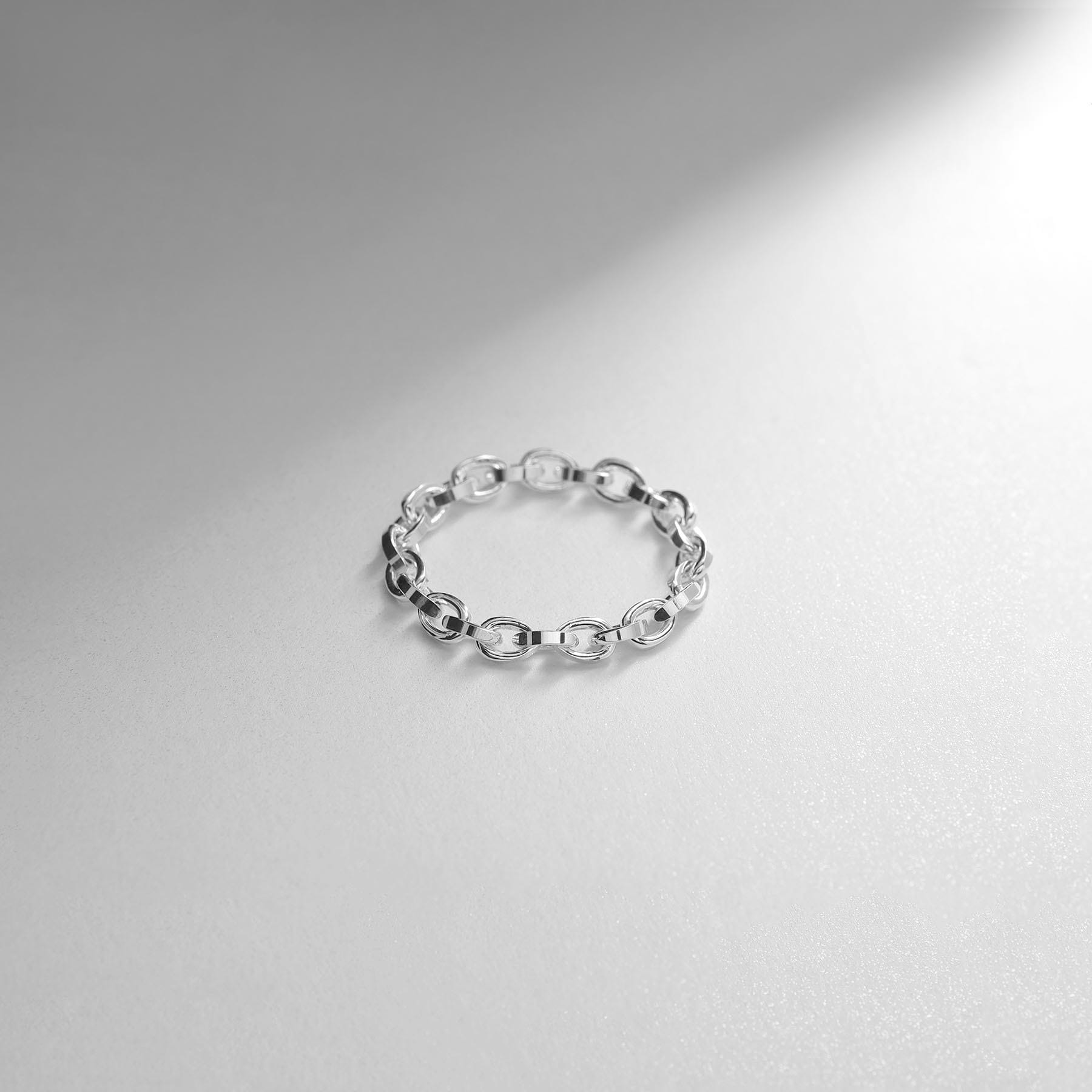 ココシュニック オンキッチュ COCOSHNIK ONKITSCH シルバー チェーンリング グリームチェーン シルバー(600)