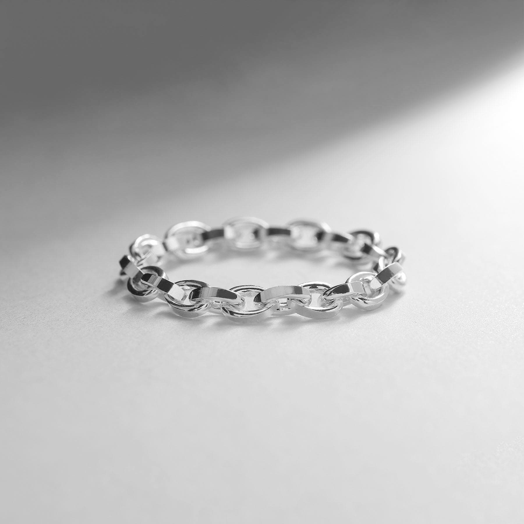 ココシュニック オンキッチュ COCOSHNIK ONKITSCH シルバー チェーンリング グリームチェーン シルバー(600)