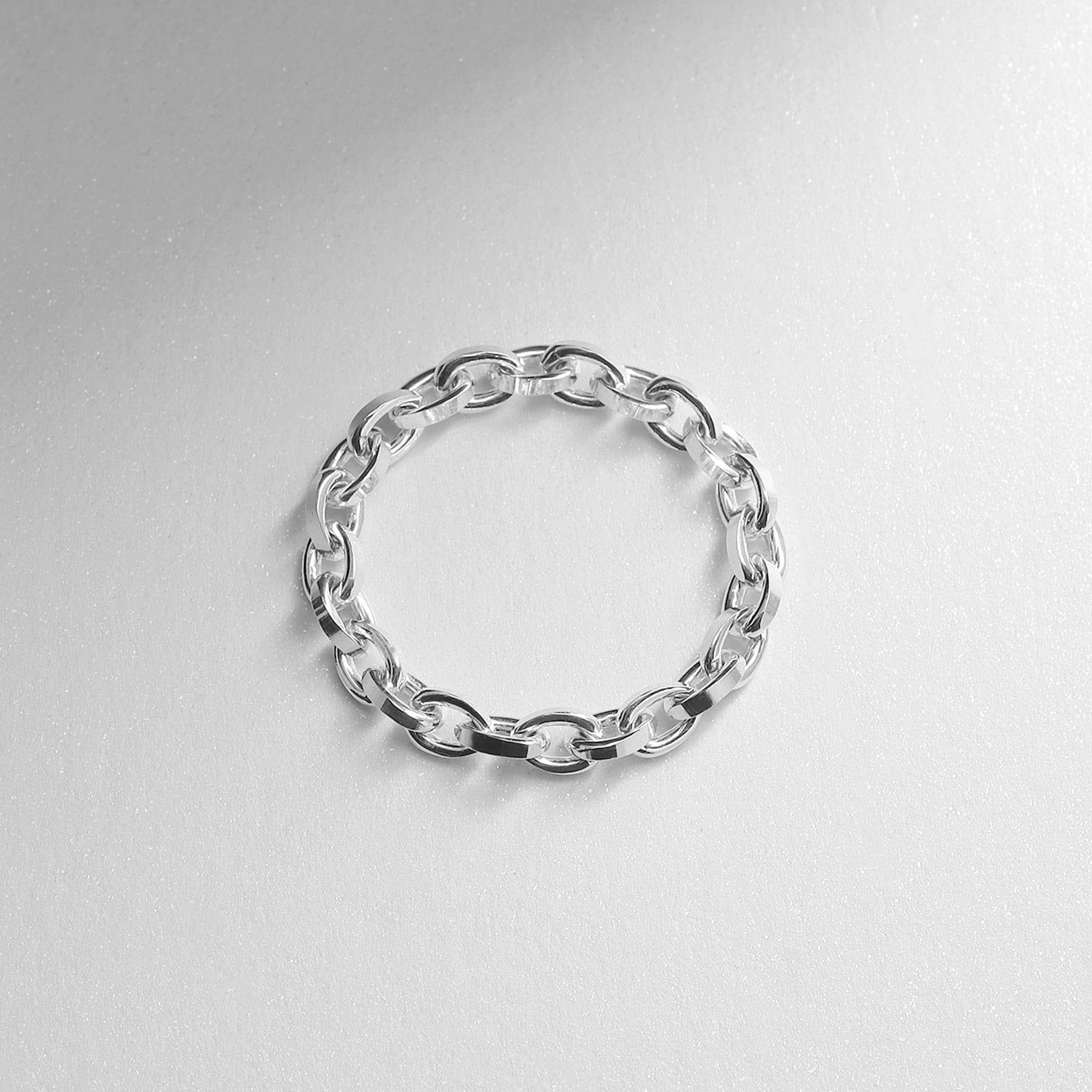 ココシュニック オンキッチュ COCOSHNIK ONKITSCH シルバー チェーンリング グリームチェーン シルバー(600)