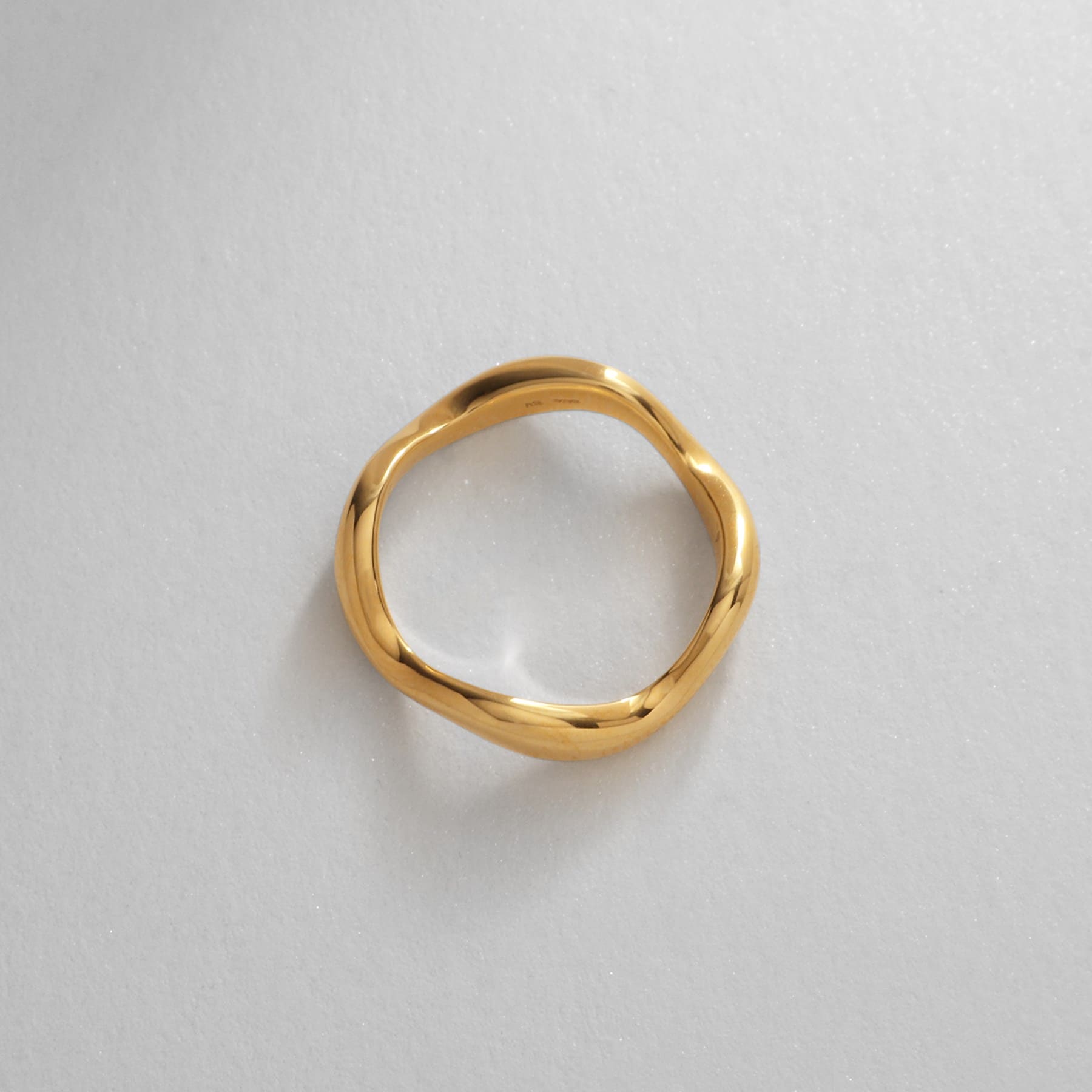 COCOSHNIK ONKITSCH COCOSHNIK ONKITSCH 銀色 細緻戒指 波浪 GP