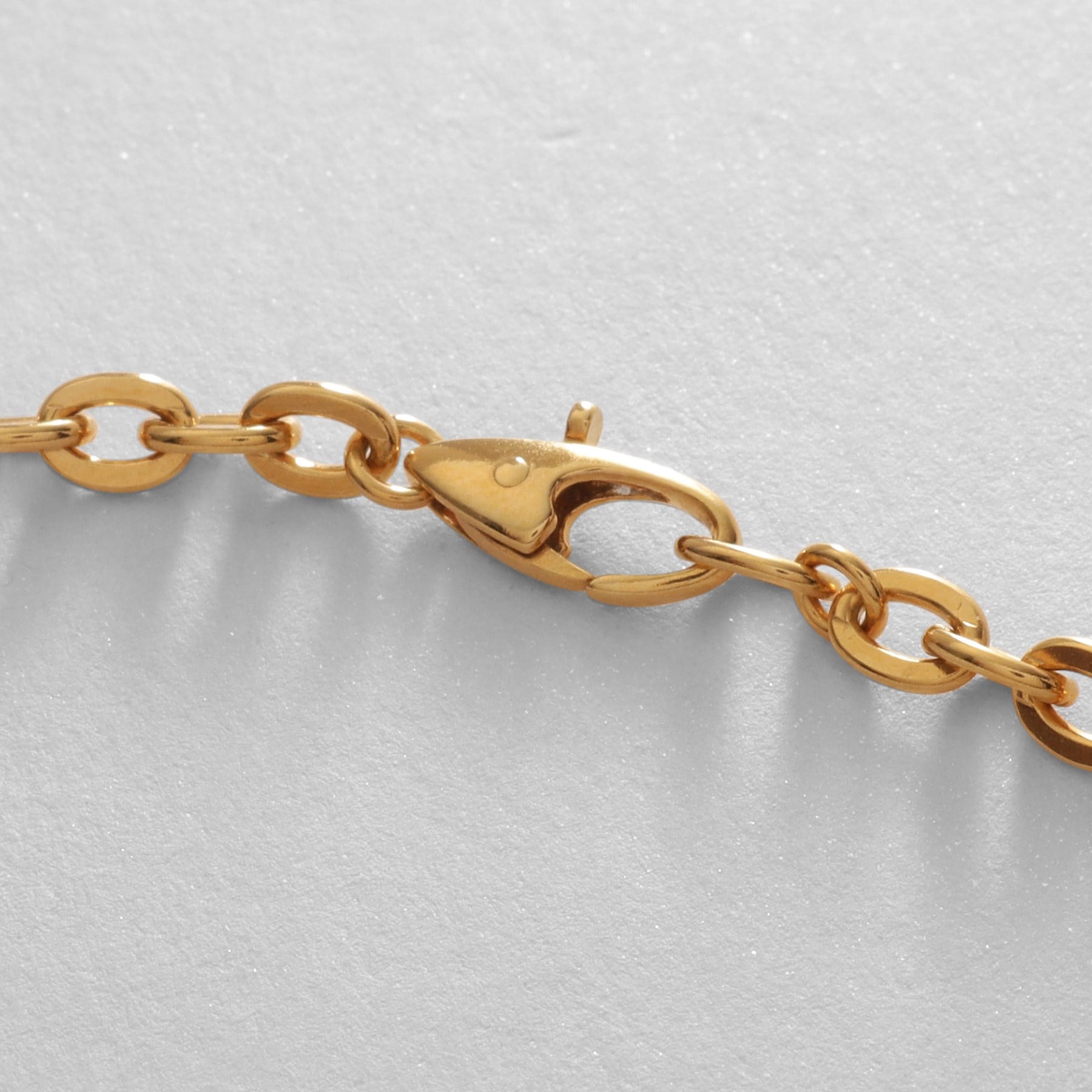 ココシュニック オンキッチュ COCOSHNIK ONKITSCH シルバー デザインチェーン フラットオーバルボールリンクネックレス GP （ゴールド(600)） ゴールド(600)